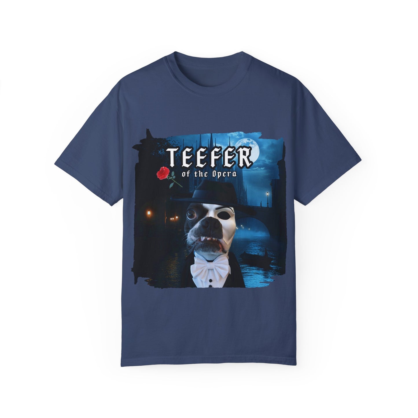 Teefer of the Opera Unisex T-Shirt: Curtain Call Comfort