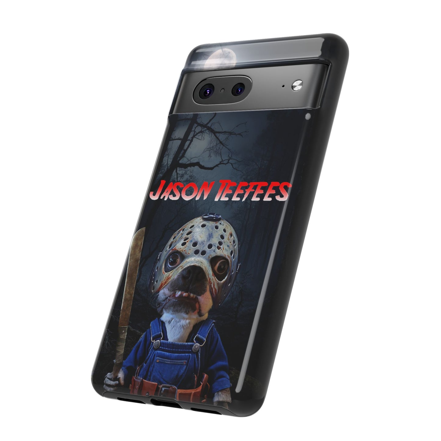Masked Mischief: Jason Teefees Phone Case