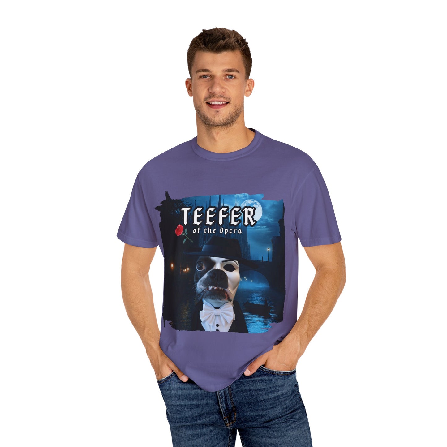 Teefer of the Opera Unisex T-Shirt: Curtain Call Comfort