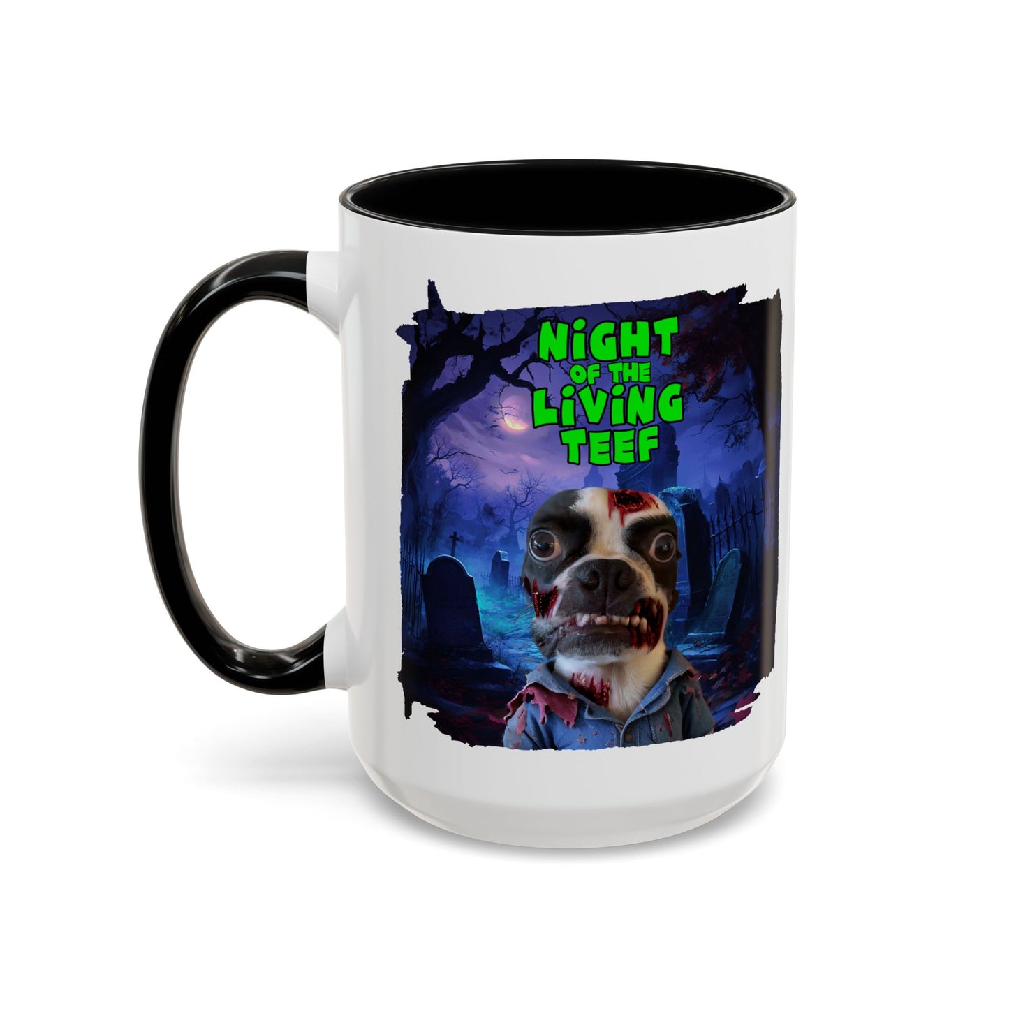 Night of the Living Teef Accent Mug: Zombie Sips