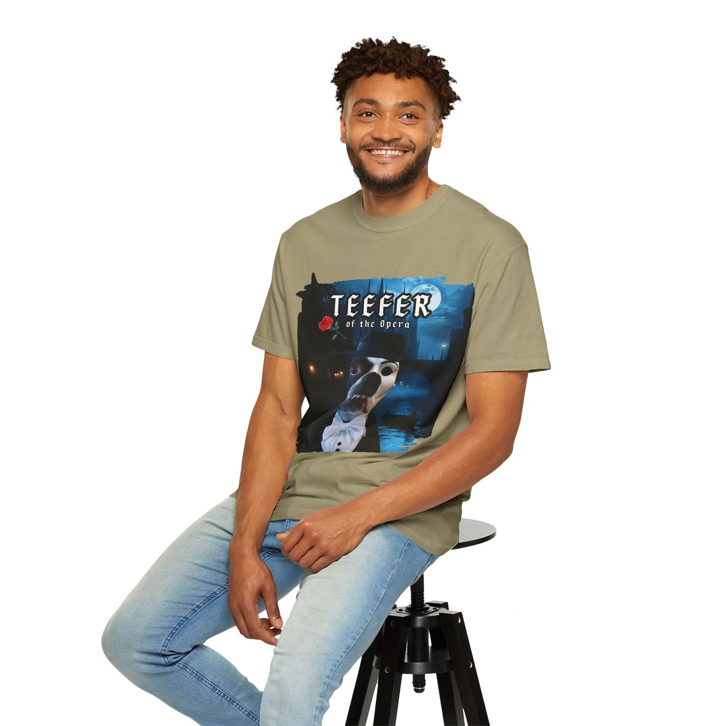 Teefer of the Opera Unisex T-Shirt: Curtain Call Comfort