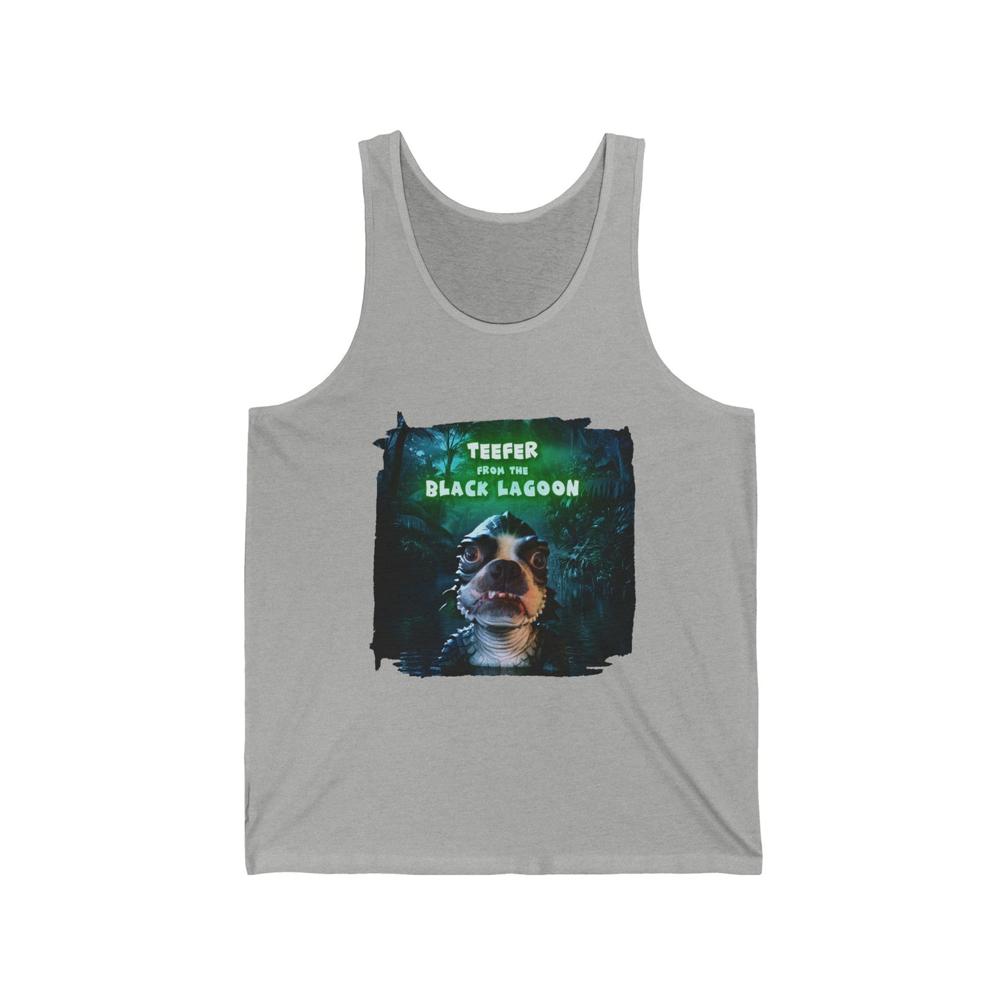 Teefer from the Black Lagoon Unisex Tank Top: Lagoon Explorer