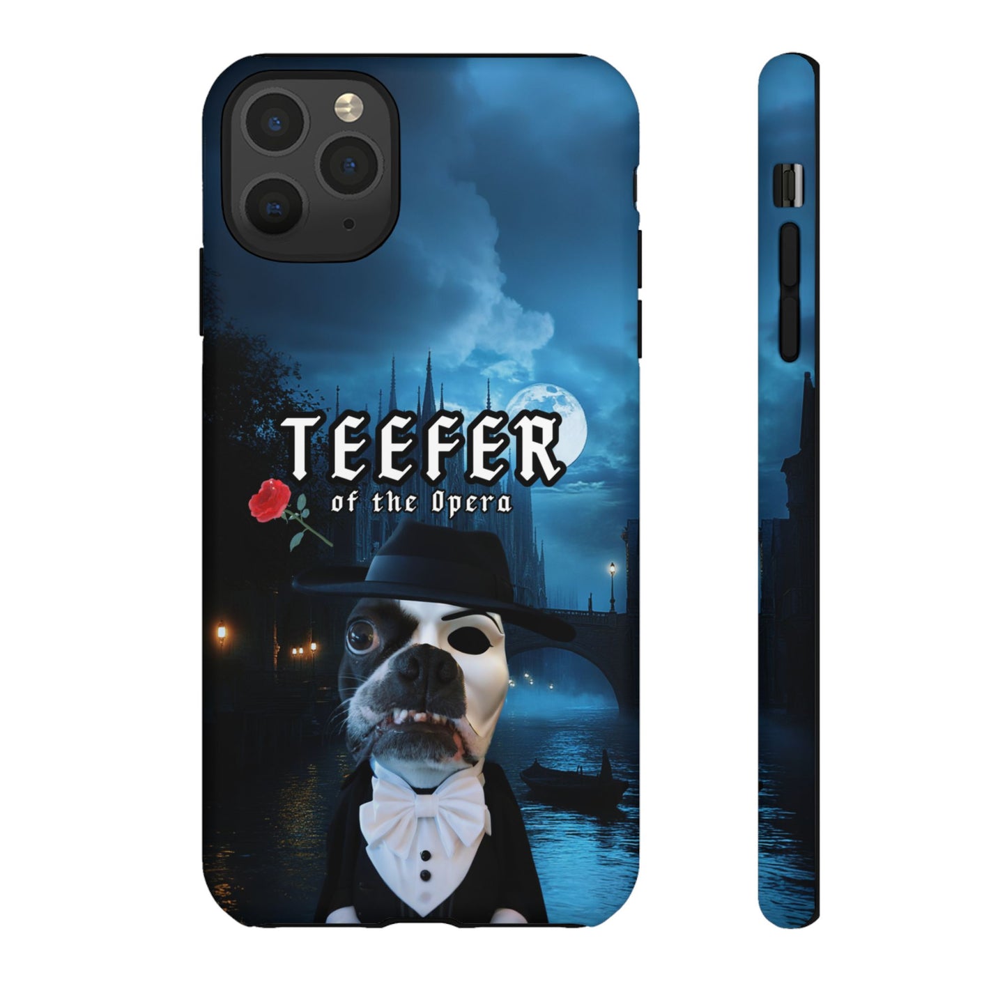 Teefer of the Opera Phone Case: Dramatic Elegance