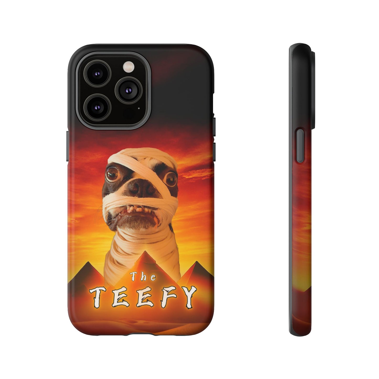 The Teefy Phone Case: Perfect for Teef and Classic Horror Enthusiasts