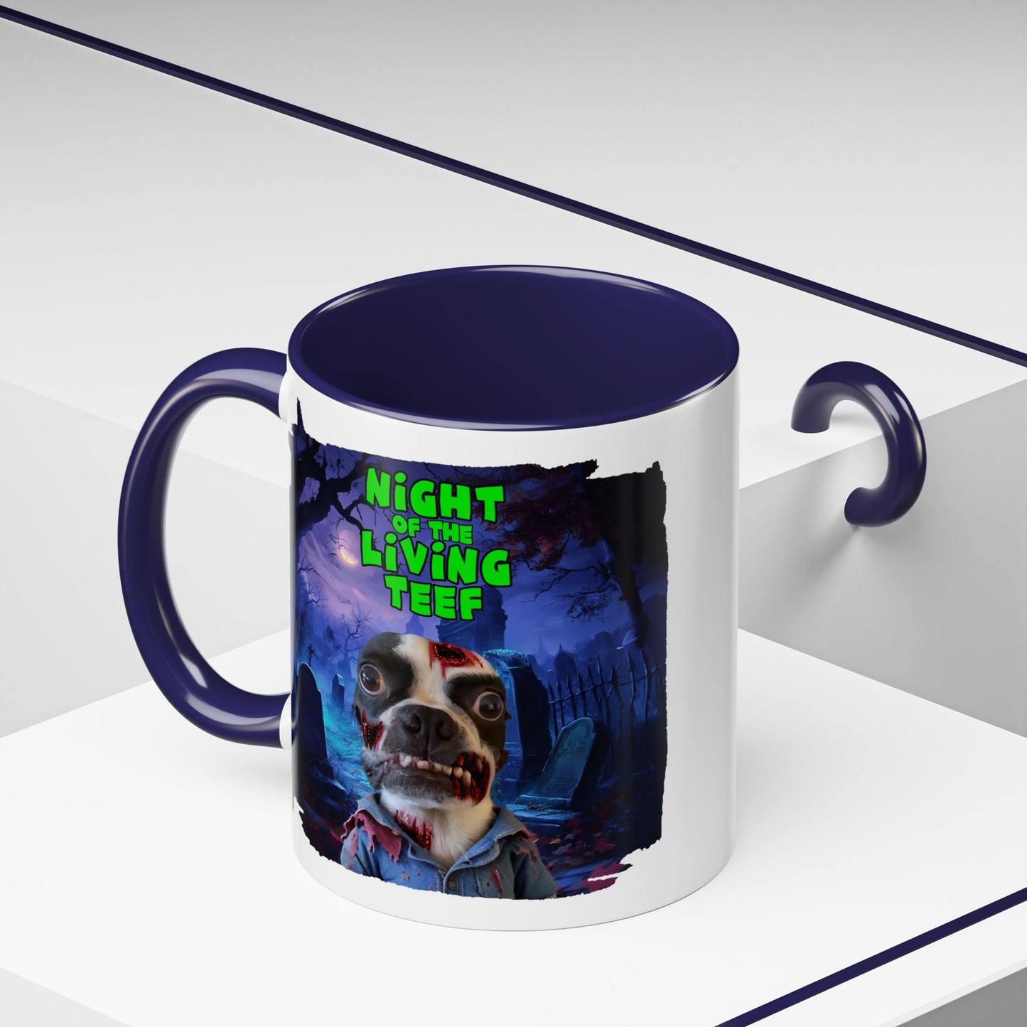 Night of the Living Teef Accent Mug: Zombie Sips