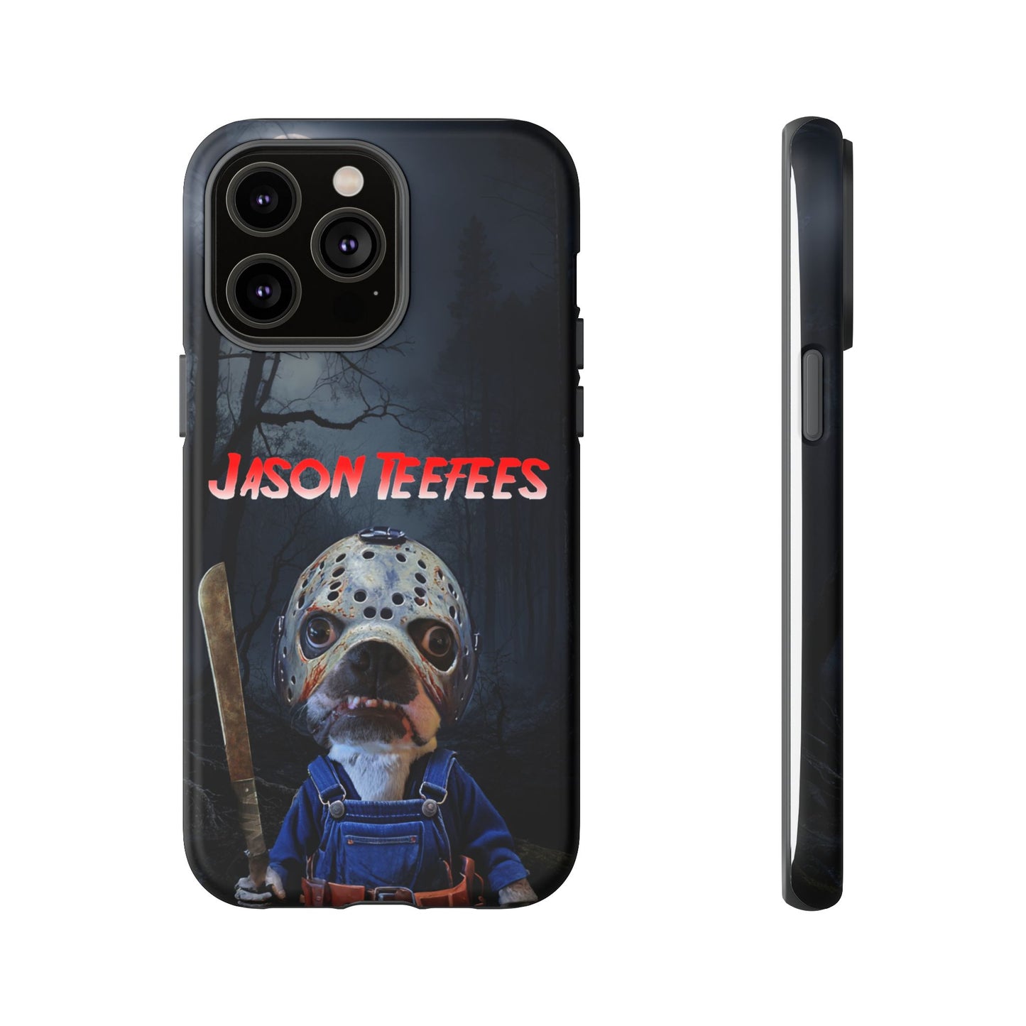 Masked Mischief: Jason Teefees Phone Case