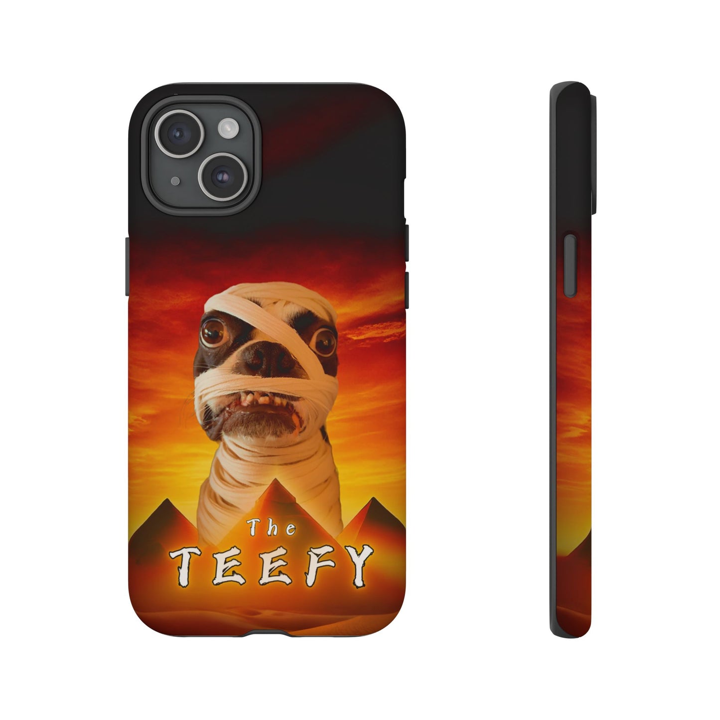 The Teefy Phone Case: Perfect for Teef and Classic Horror Enthusiasts