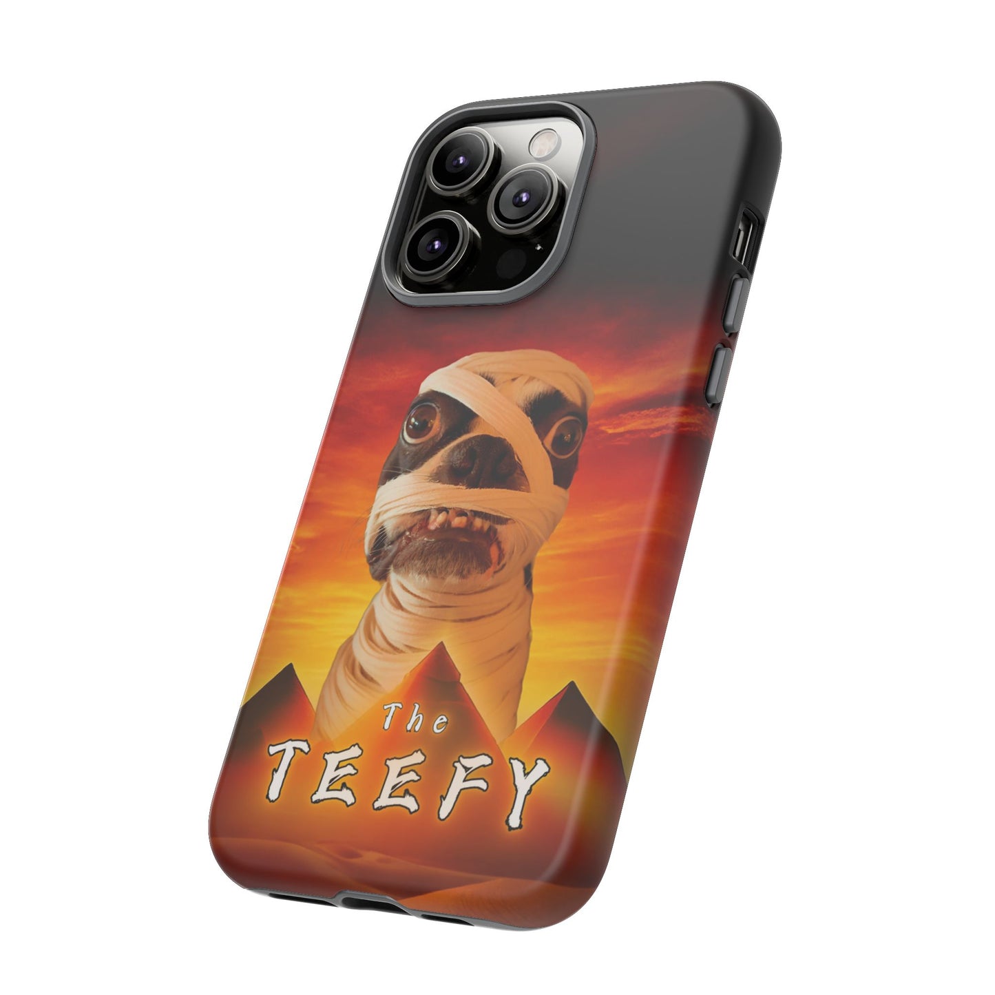 The Teefy Phone Case: Perfect for Teef and Classic Horror Enthusiasts
