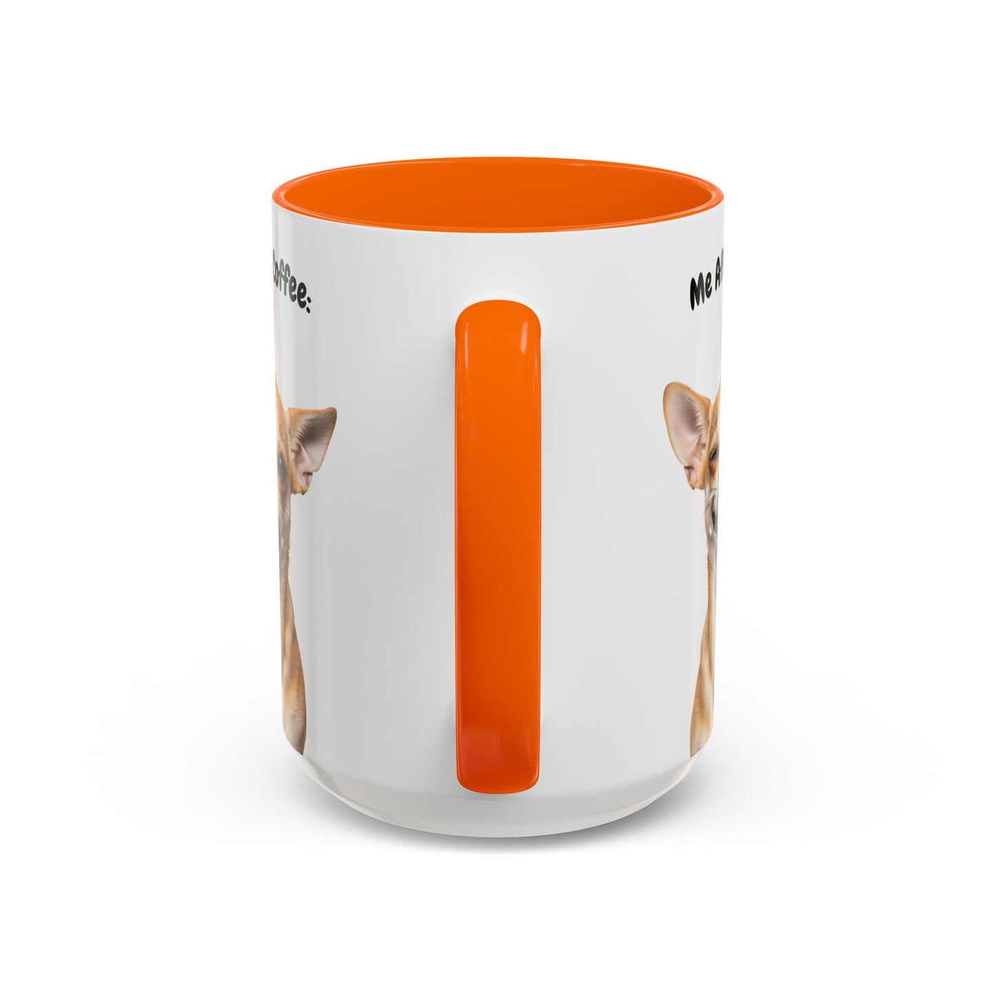 Funny Chihuahua Coffee Mug – Me Before Coffee / Me After Coffee – Cute Chihuahua Teeth Design – Teefers Original