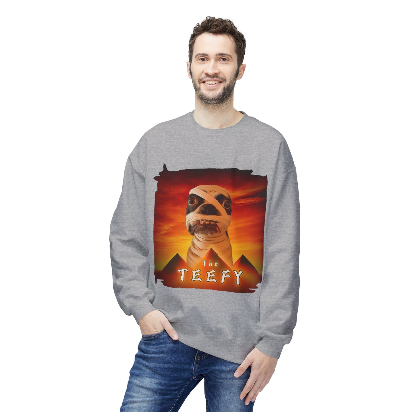 The Teefy Crewneck Sweatshirt: Ancient Comfort