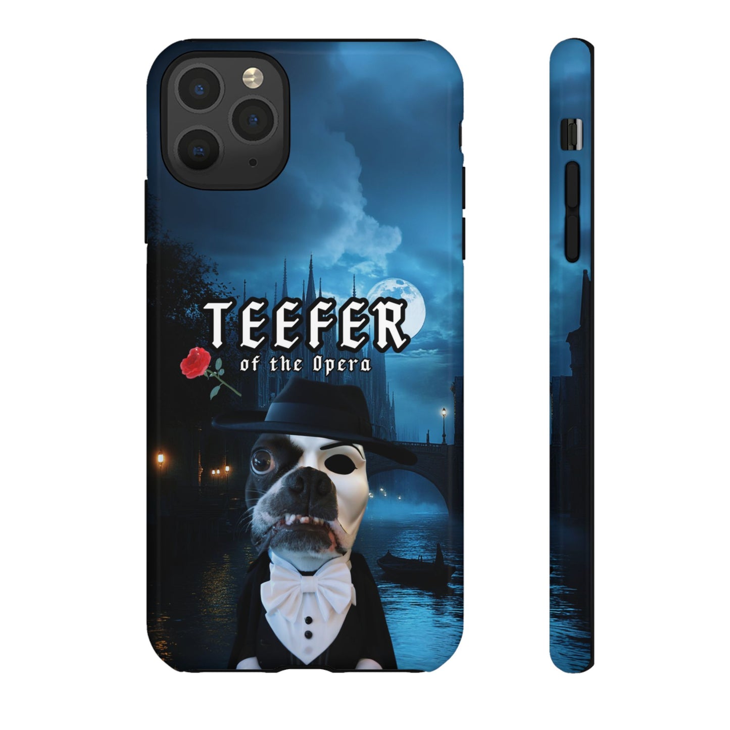 Teefer of the Opera Phone Case: Dramatic Elegance