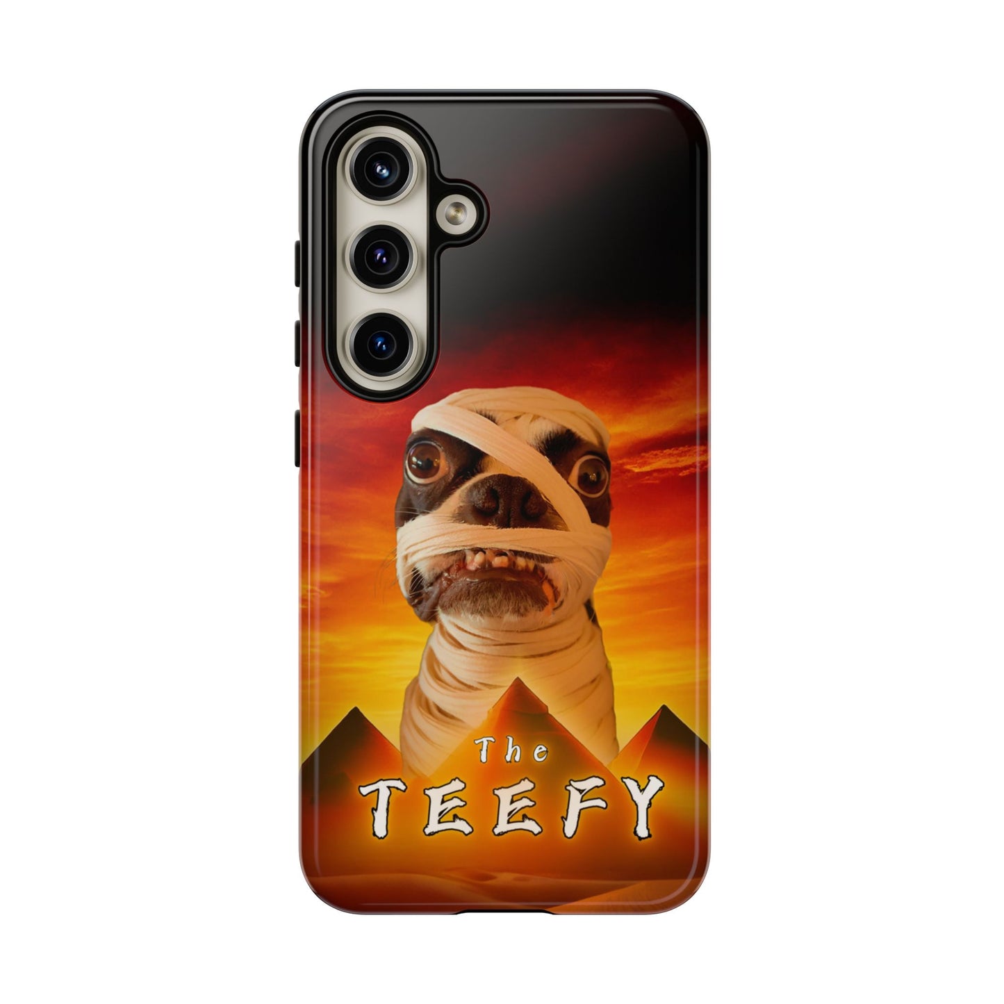 The Teefy Phone Case: Perfect for Teef and Classic Horror Enthusiasts