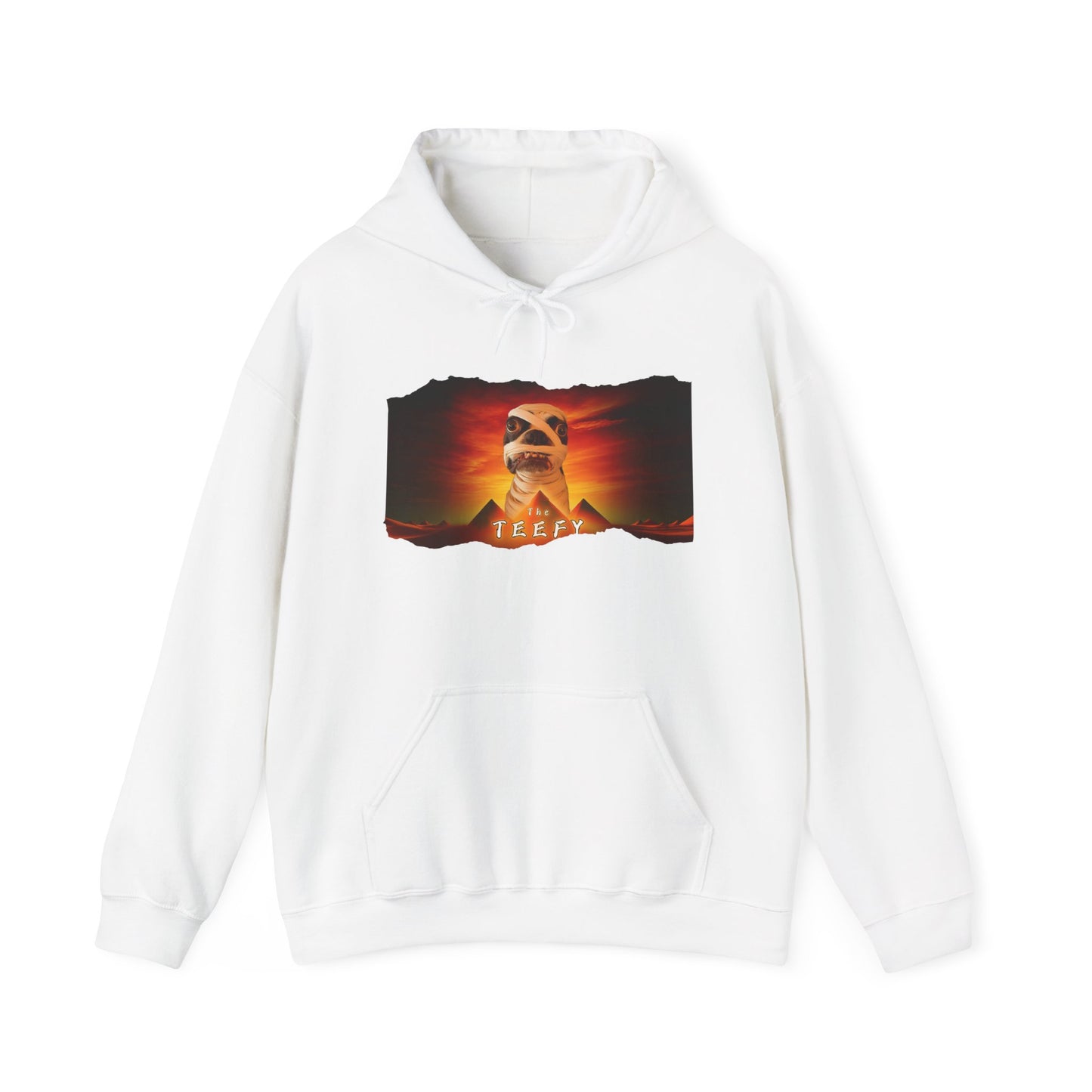 The Teefy Unisex Pullover Hoodie: Cozy Curses Collection