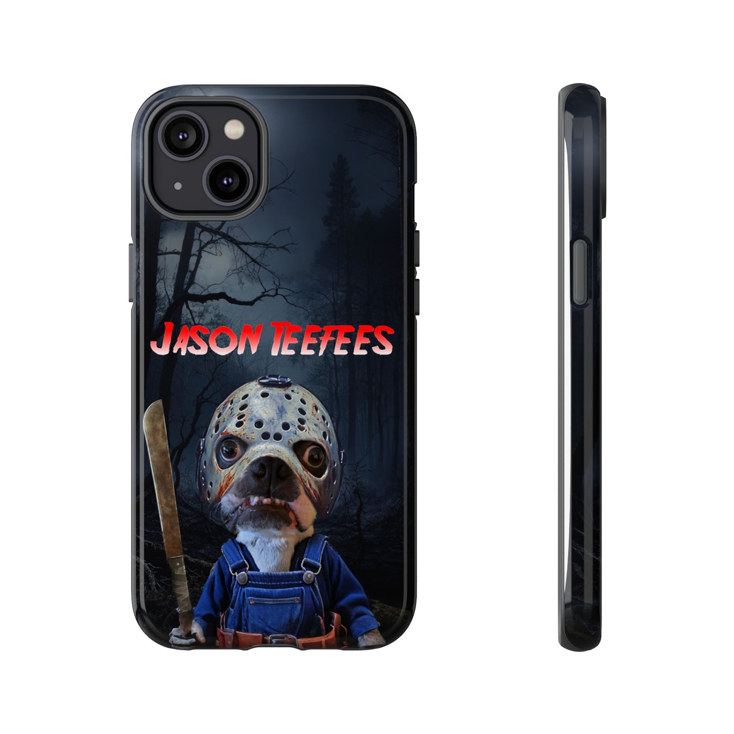 Masked Mischief: Jason Teefees Phone Case