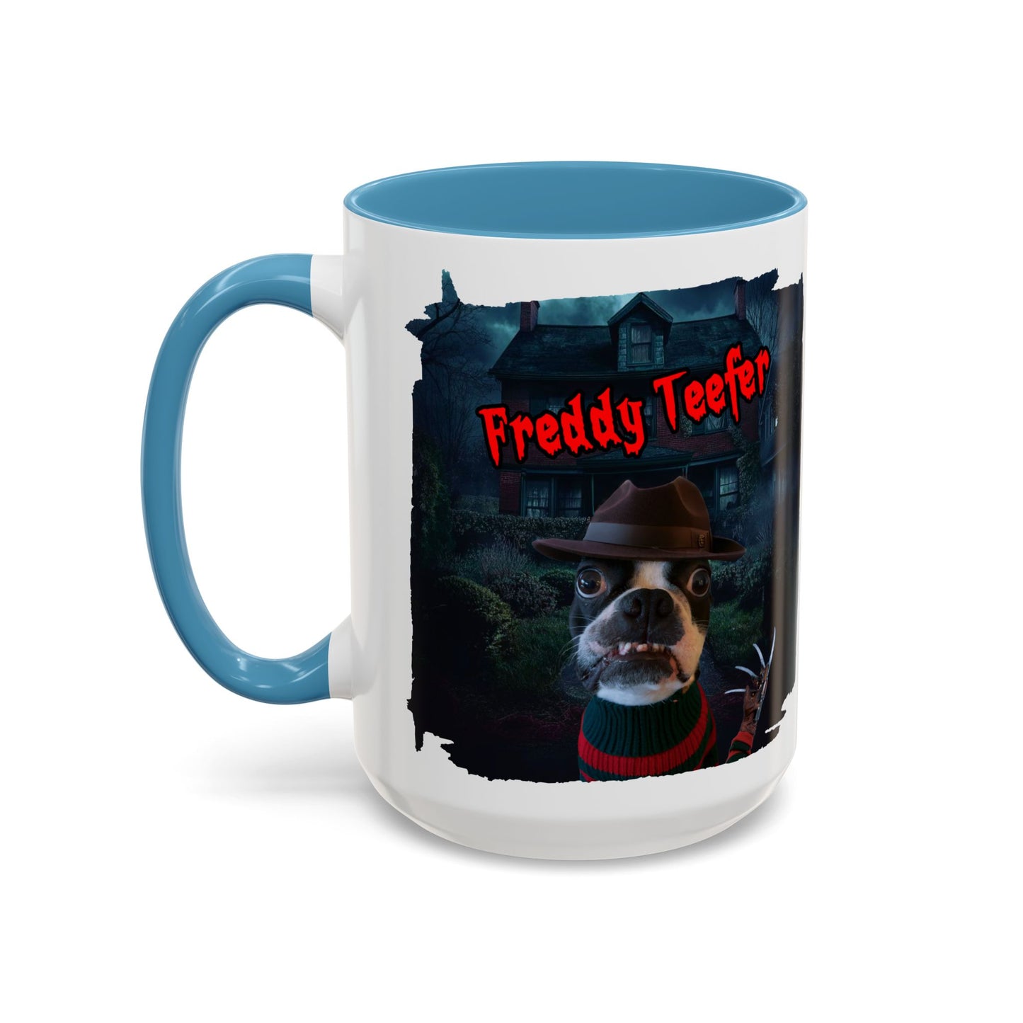 Freddy Teefer Accent Mug: Nightmare Brews Await