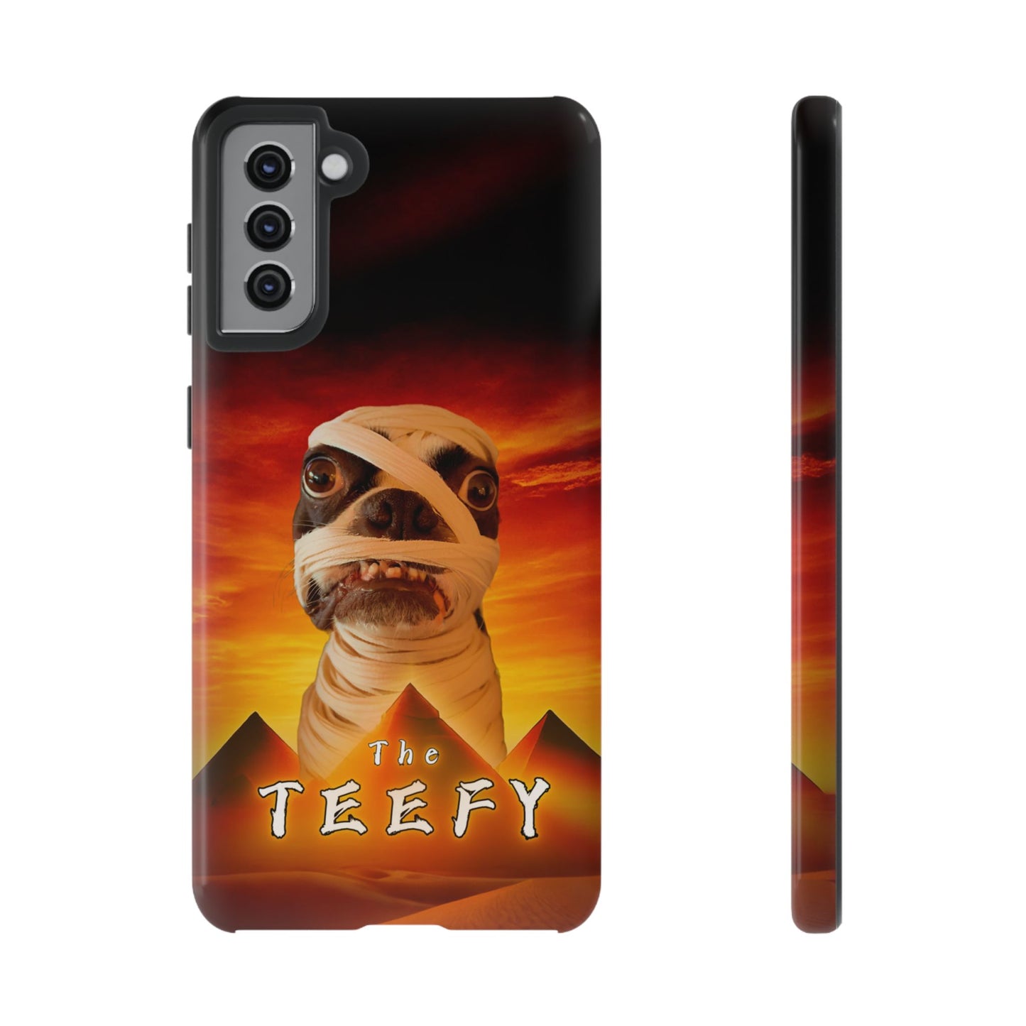 The Teefy Phone Case: Perfect for Teef and Classic Horror Enthusiasts