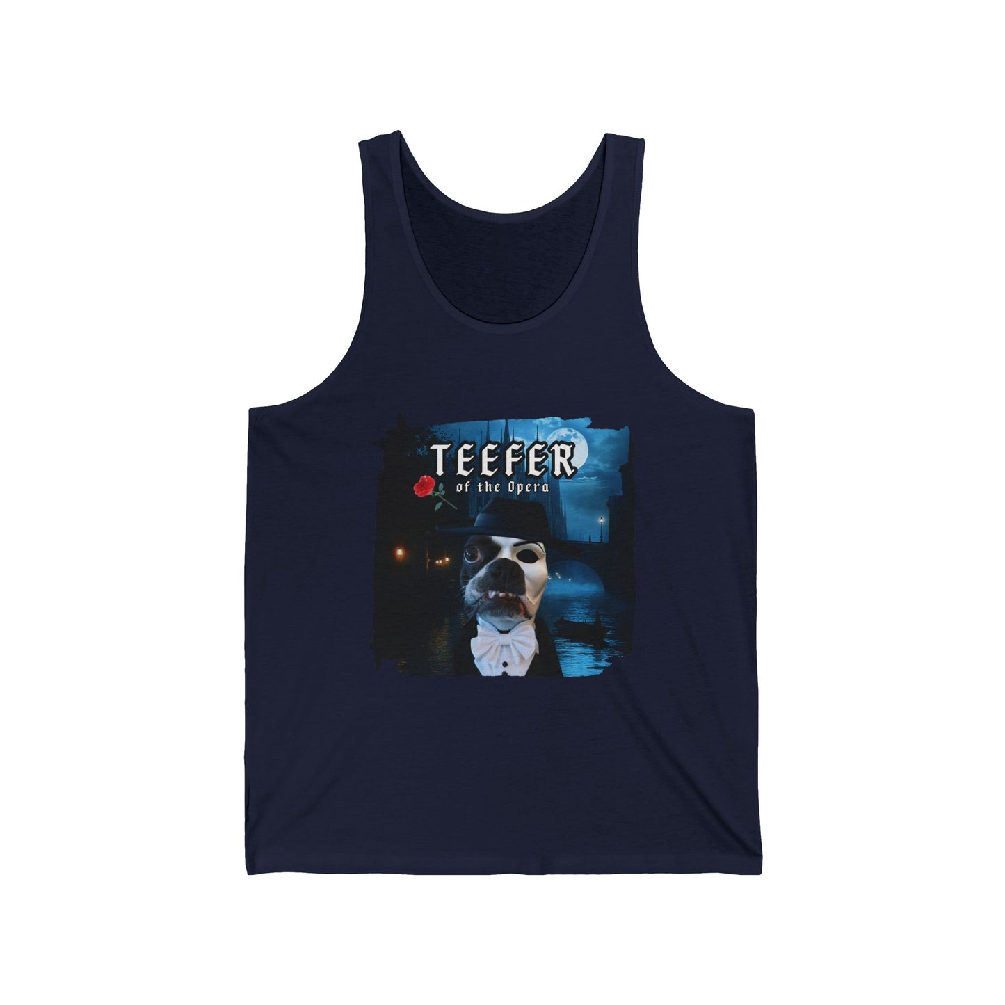 Teefer of the Opera Unisex Tank Top: Stage Presence Wear