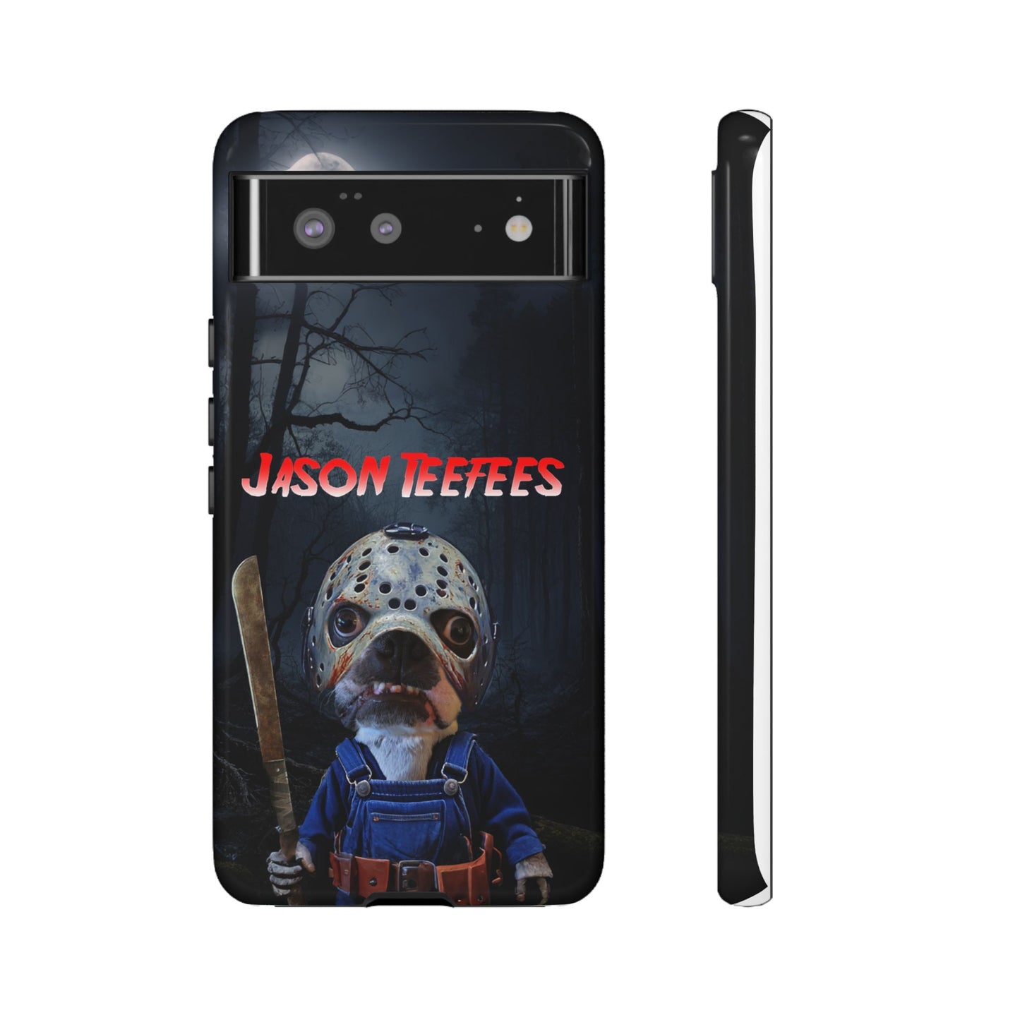 Masked Mischief: Jason Teefees Phone Case