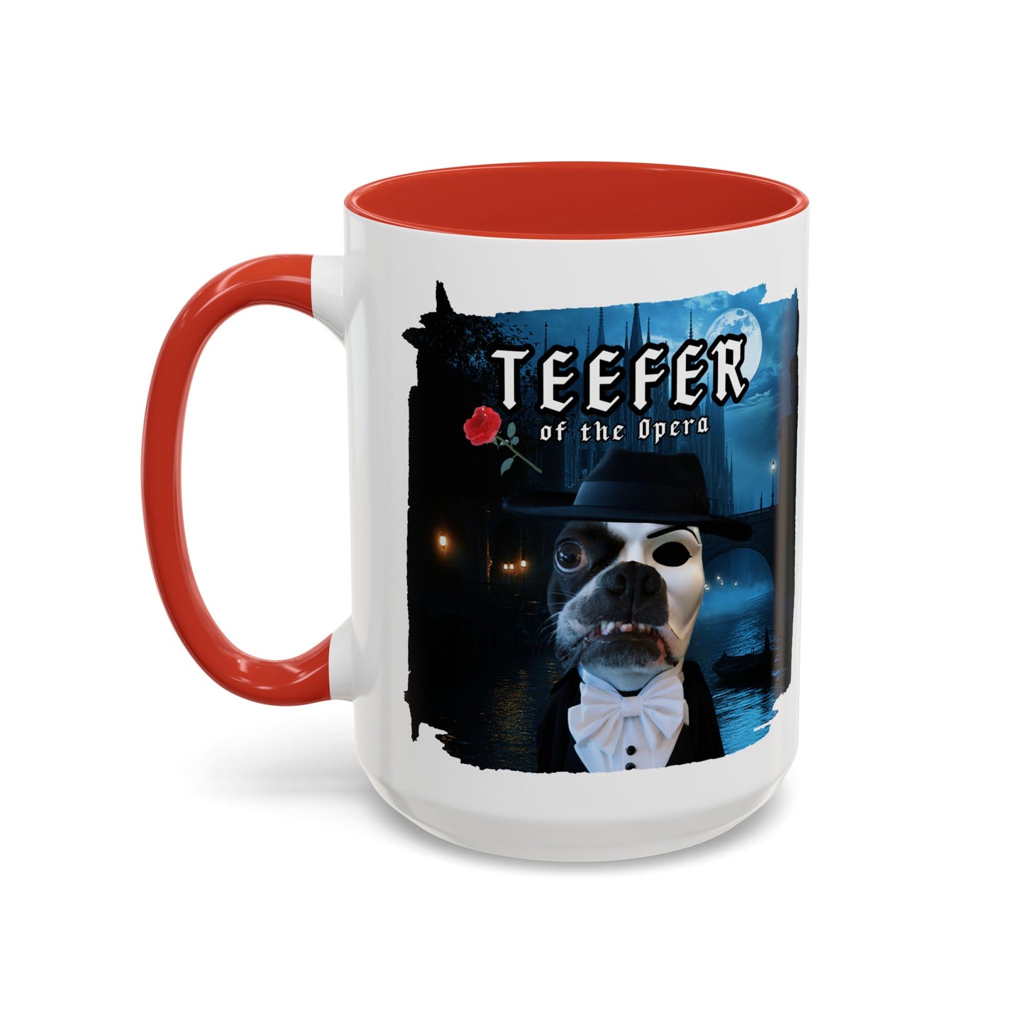 Teefer of the Opera Accent Mug: Sips in the Spotlight