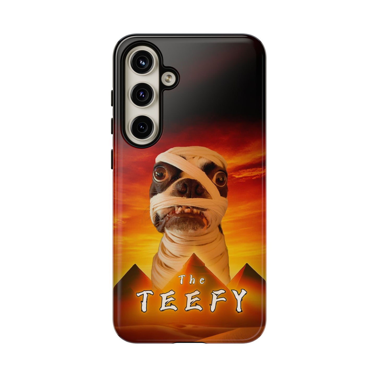 The Teefy Phone Case: Perfect for Teef and Classic Horror Enthusiasts