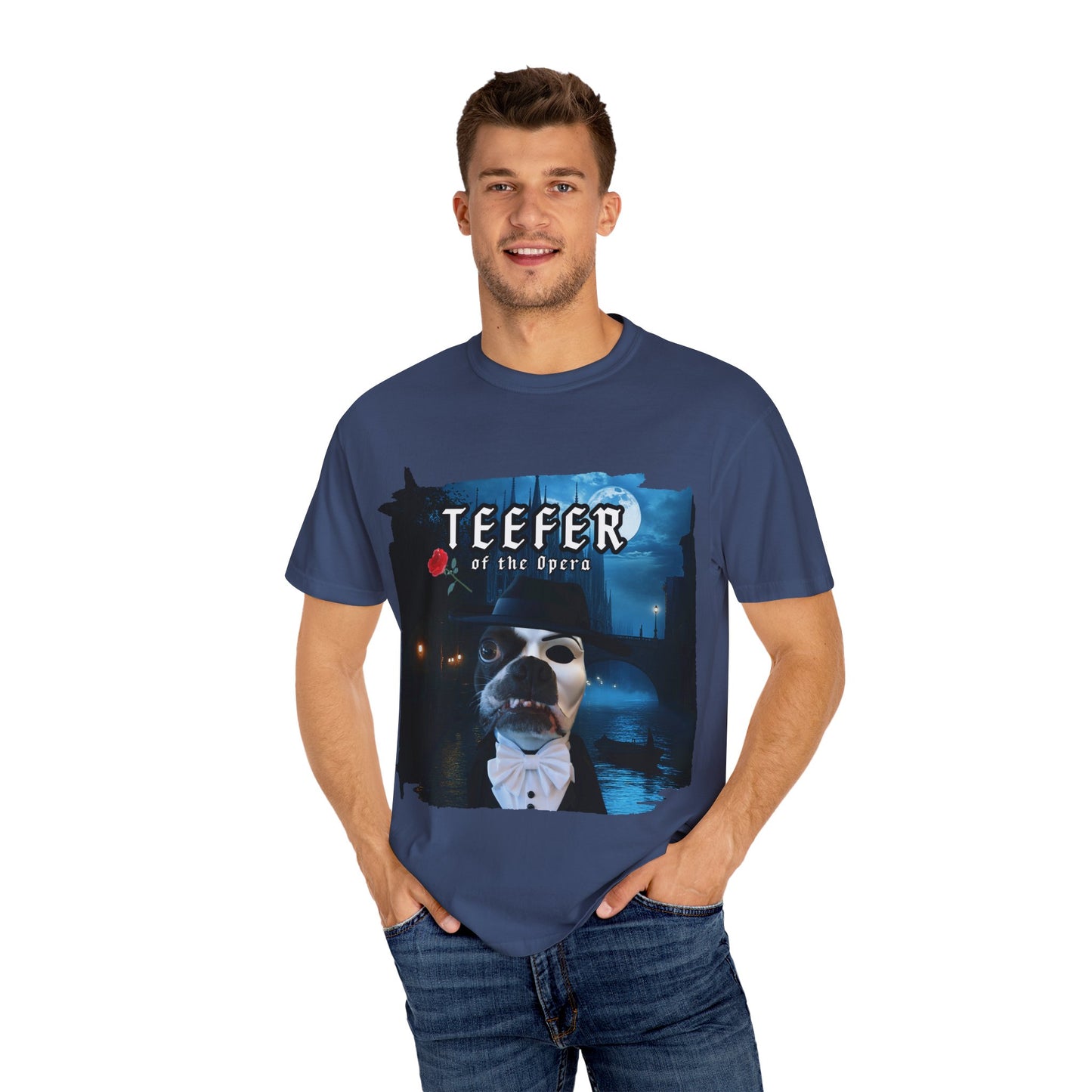 Teefer of the Opera Unisex T-Shirt: Curtain Call Comfort