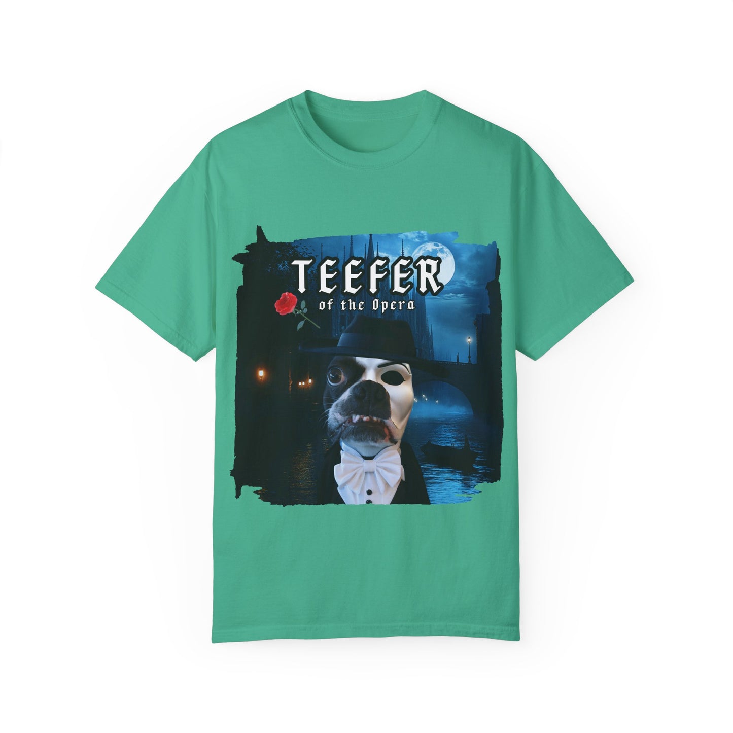 Teefer of the Opera Unisex T-Shirt: Curtain Call Comfort