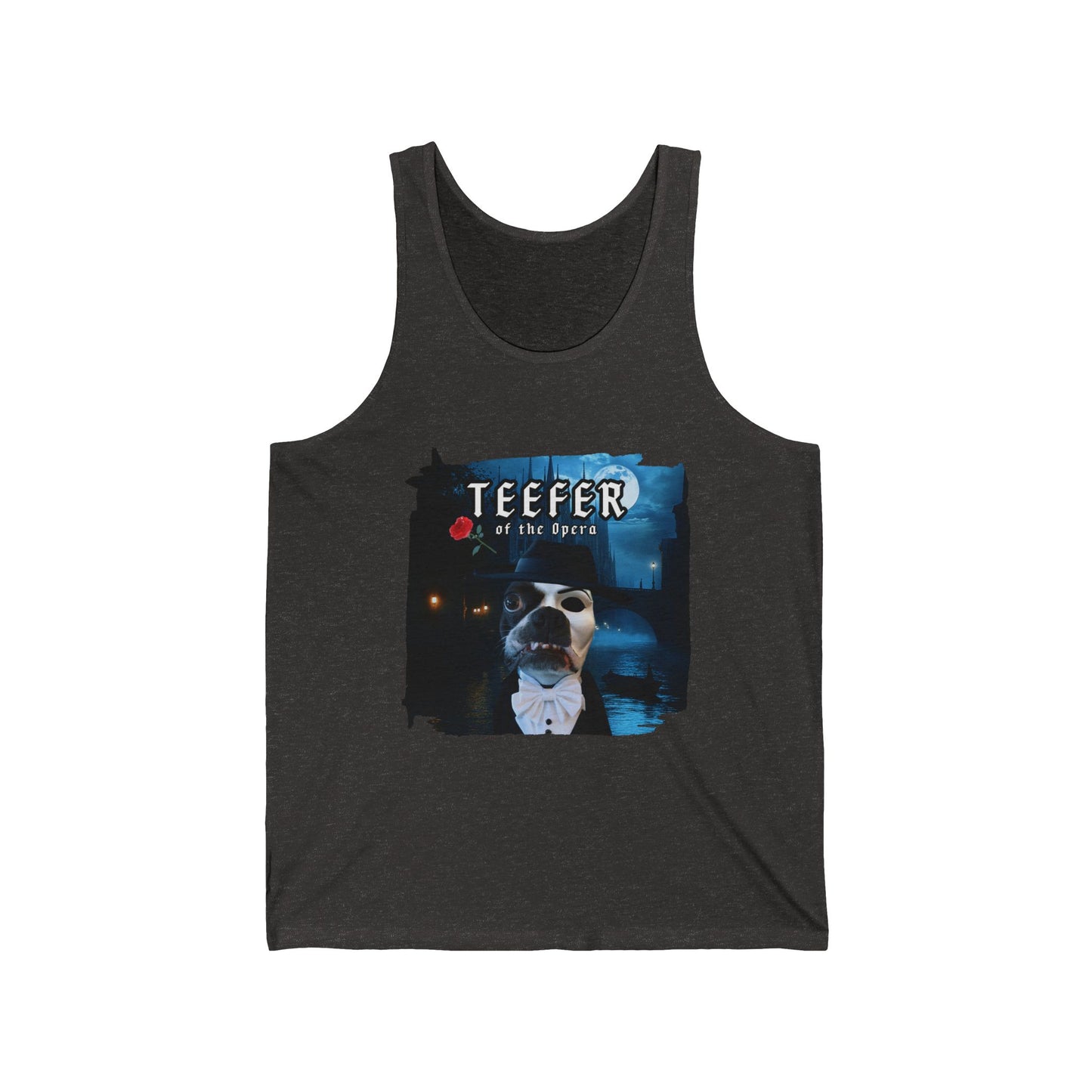 Teefer of the Opera Unisex Tank Top: Stage Presence Wear