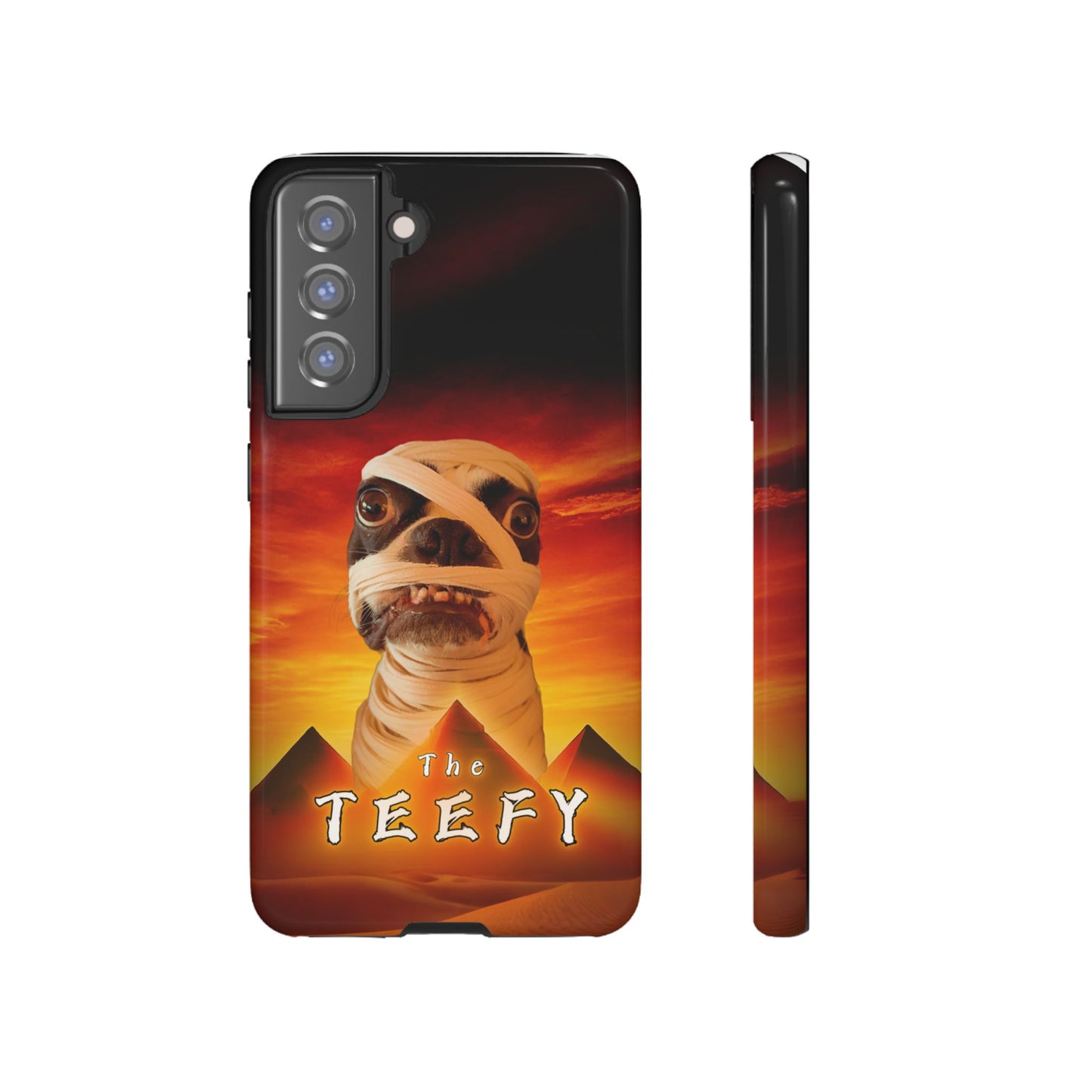 The Teefy Phone Case: Perfect for Teef and Classic Horror Enthusiasts