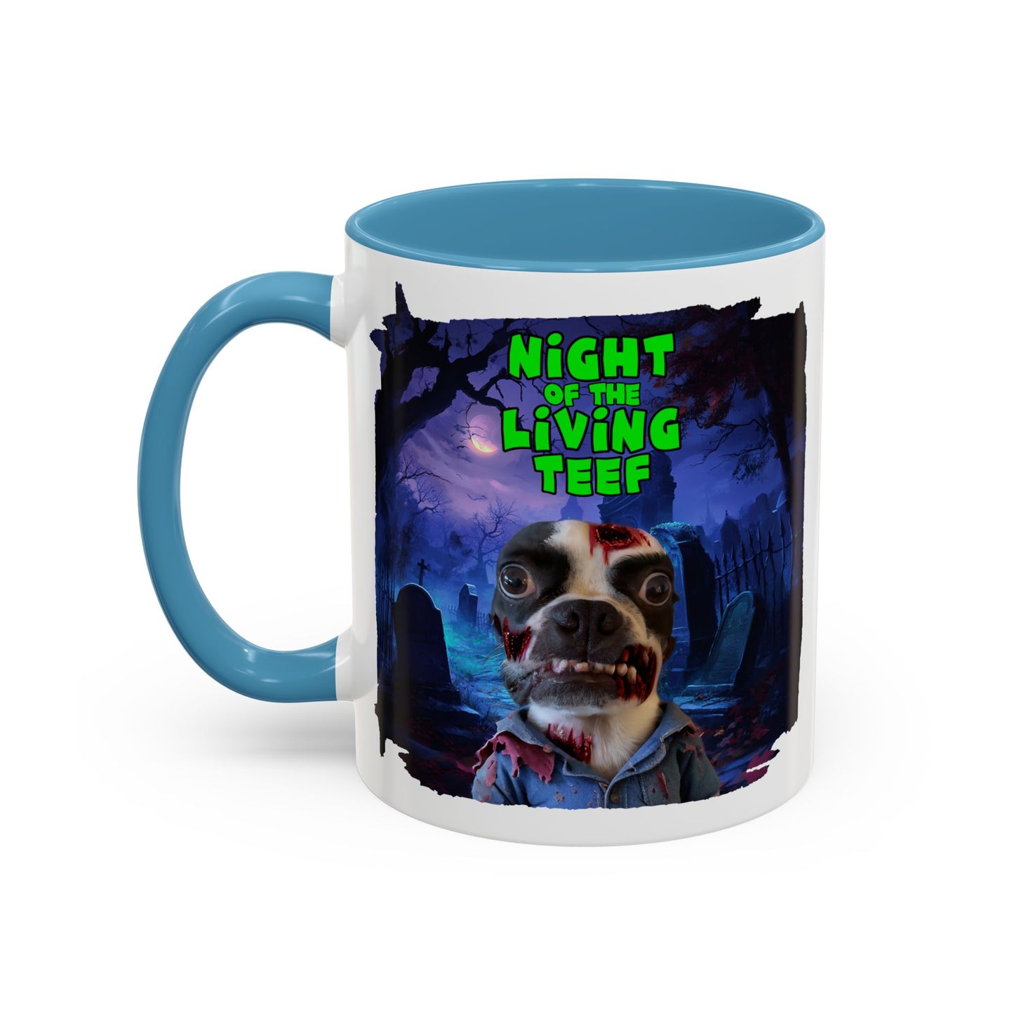 Night of the Living Teef Accent Mug: Zombie Sips