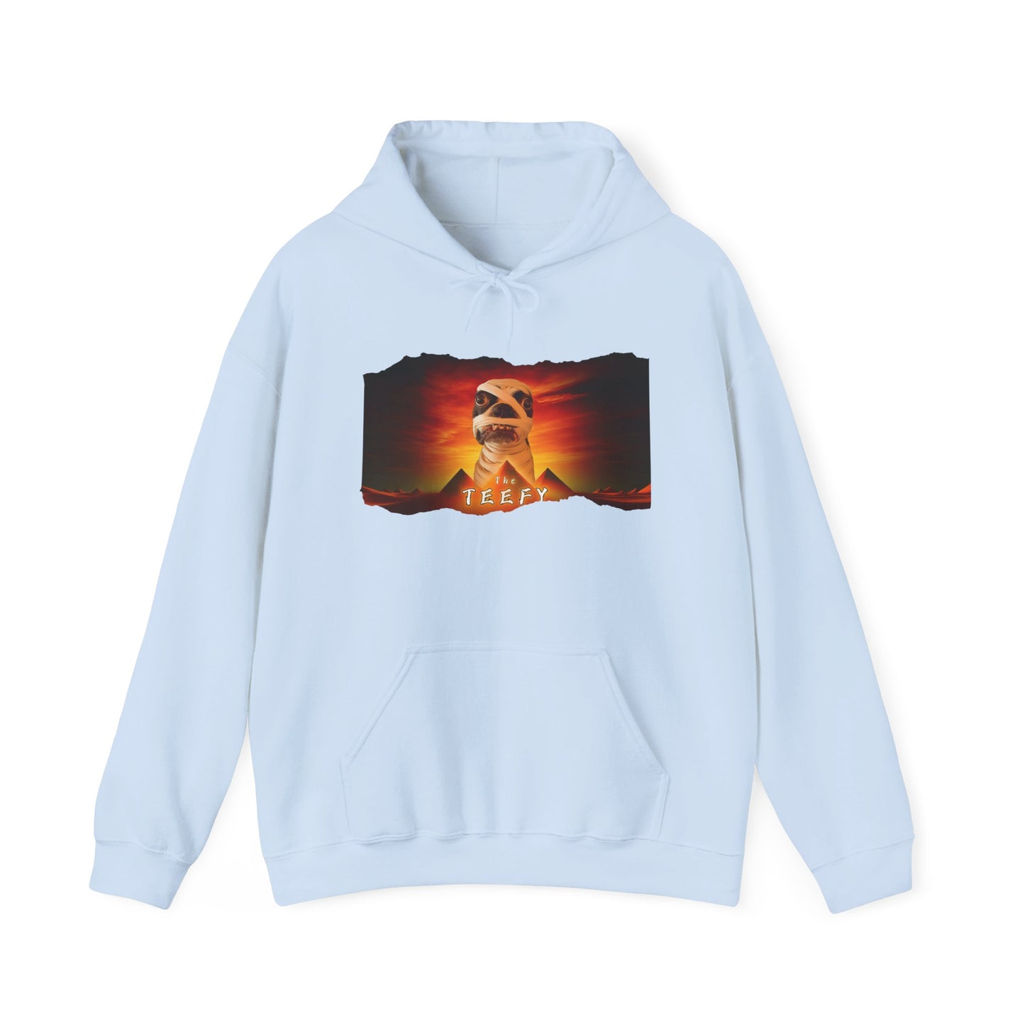 The Teefy Unisex Pullover Hoodie: Cozy Curses Collection