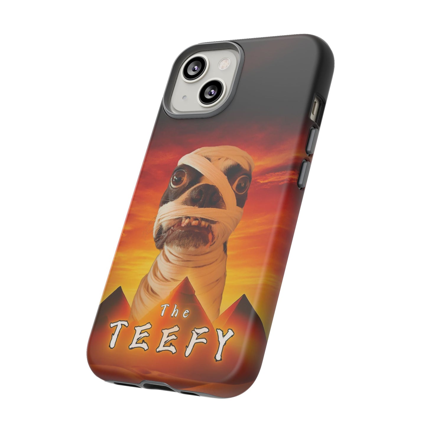The Teefy Phone Case: Perfect for Teef and Classic Horror Enthusiasts