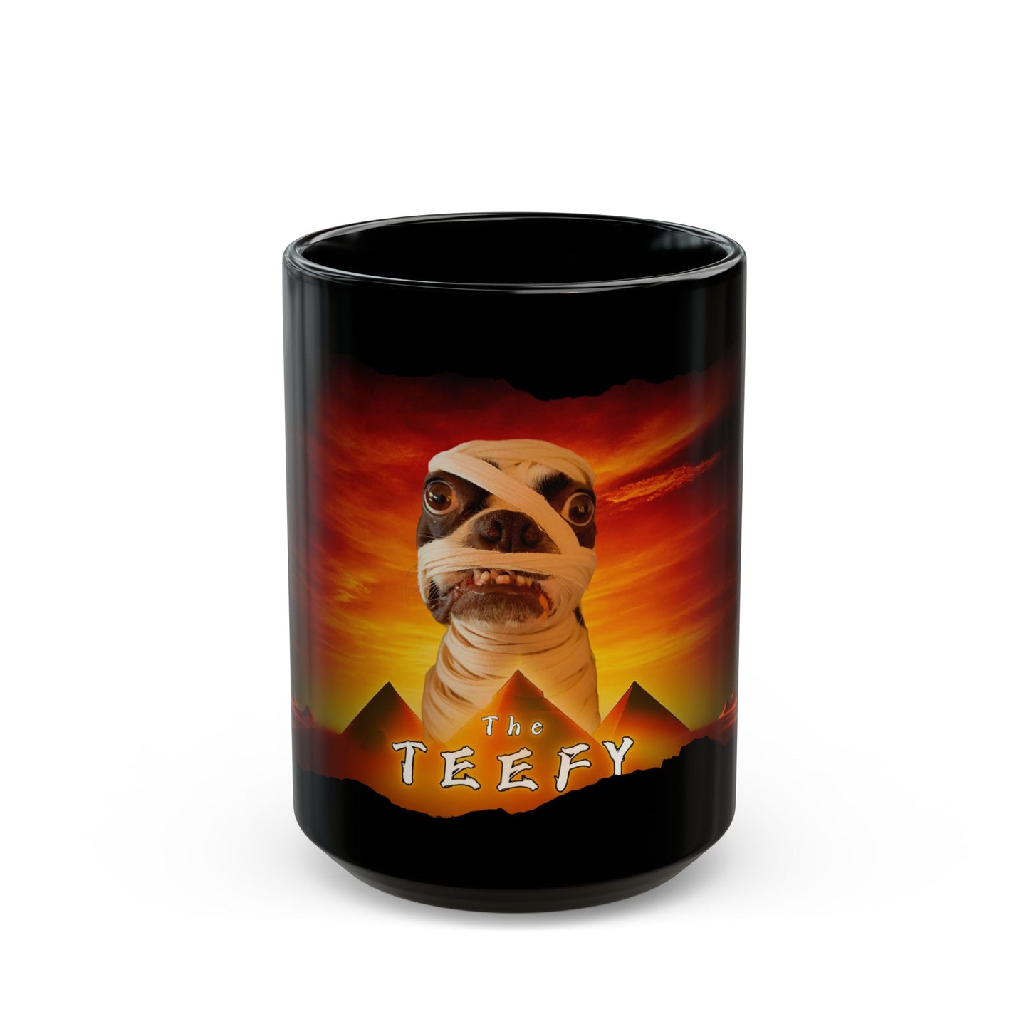 Mummified Mornings: The Teefy Coffee Mug