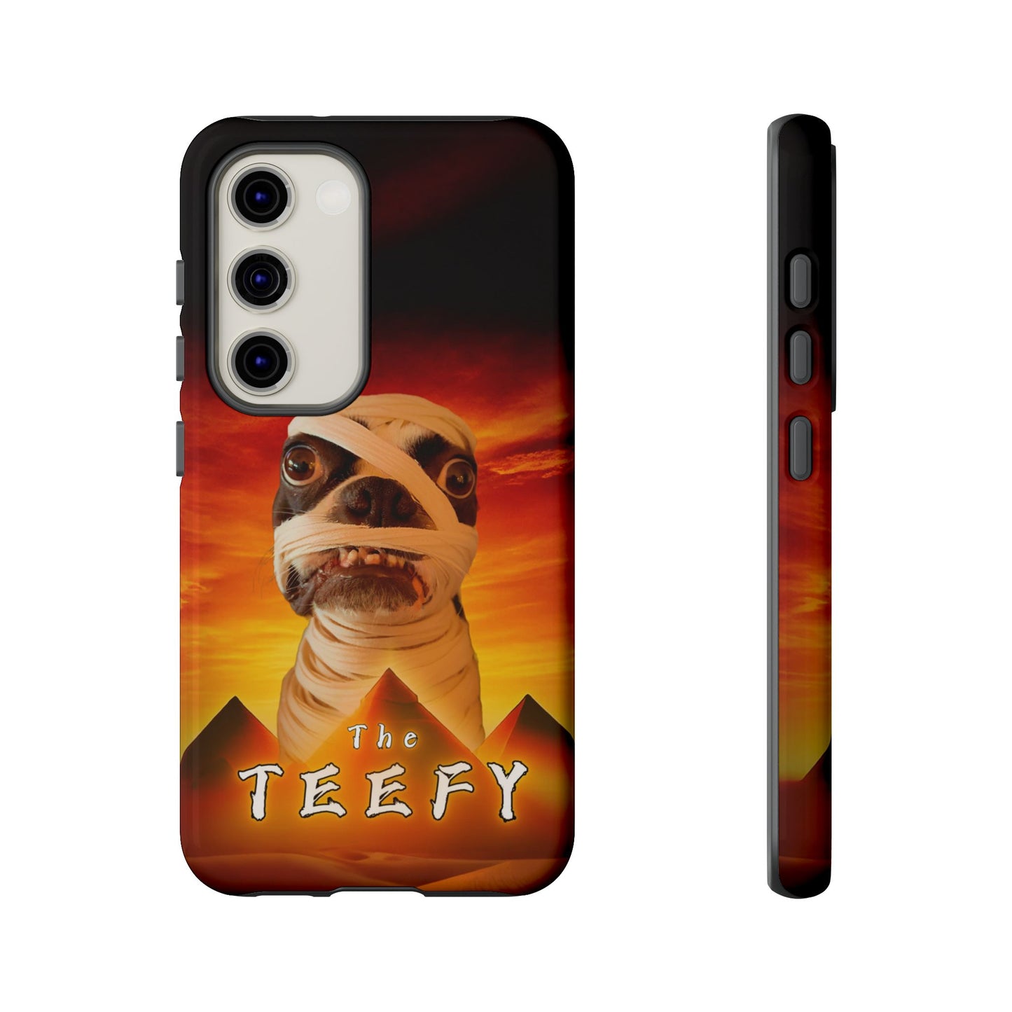 The Teefy Phone Case: Perfect for Teef and Classic Horror Enthusiasts