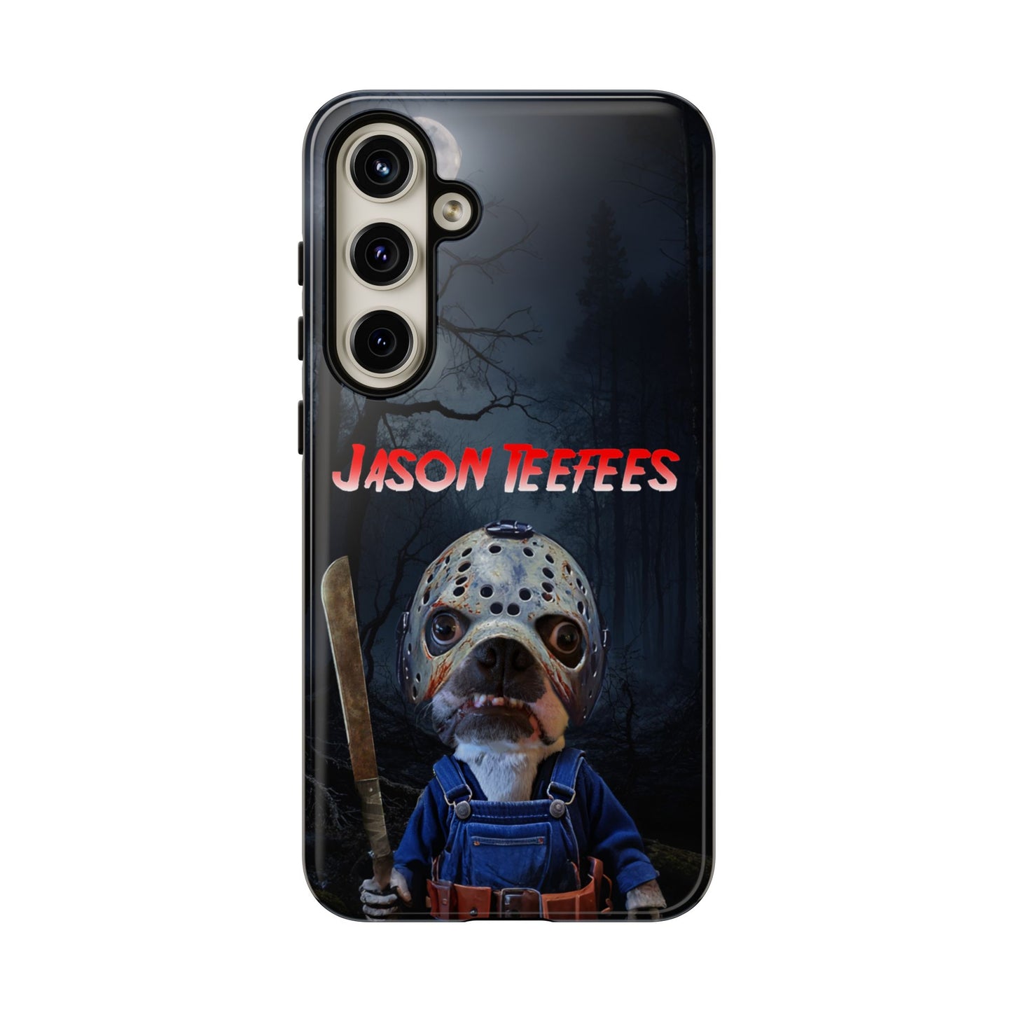 Masked Mischief: Jason Teefees Phone Case