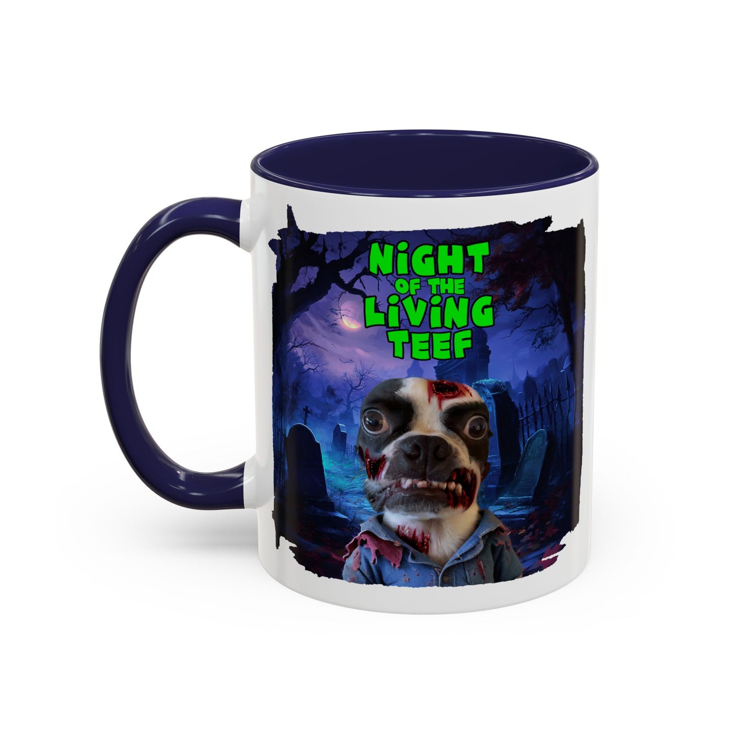 Night of the Living Teef Accent Mug: Zombie Sips