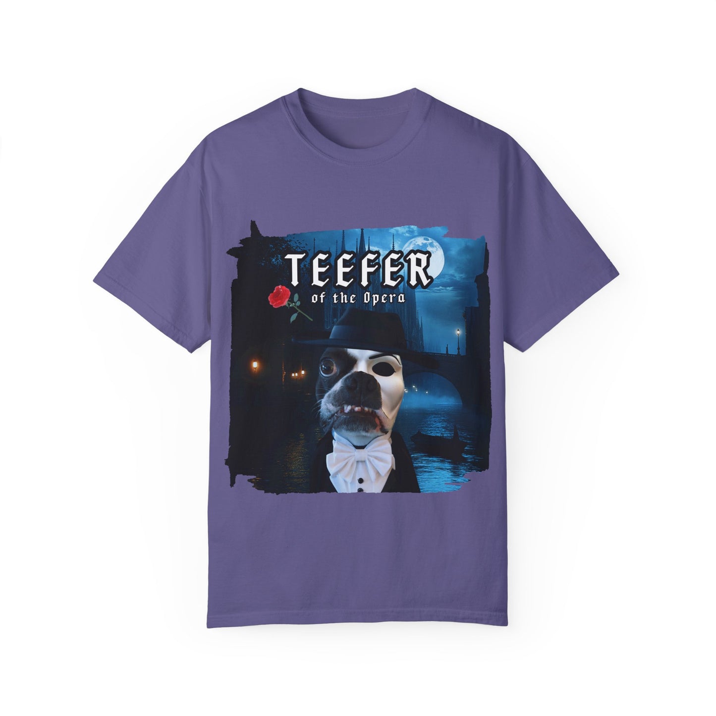 Teefer of the Opera Unisex T-Shirt: Curtain Call Comfort