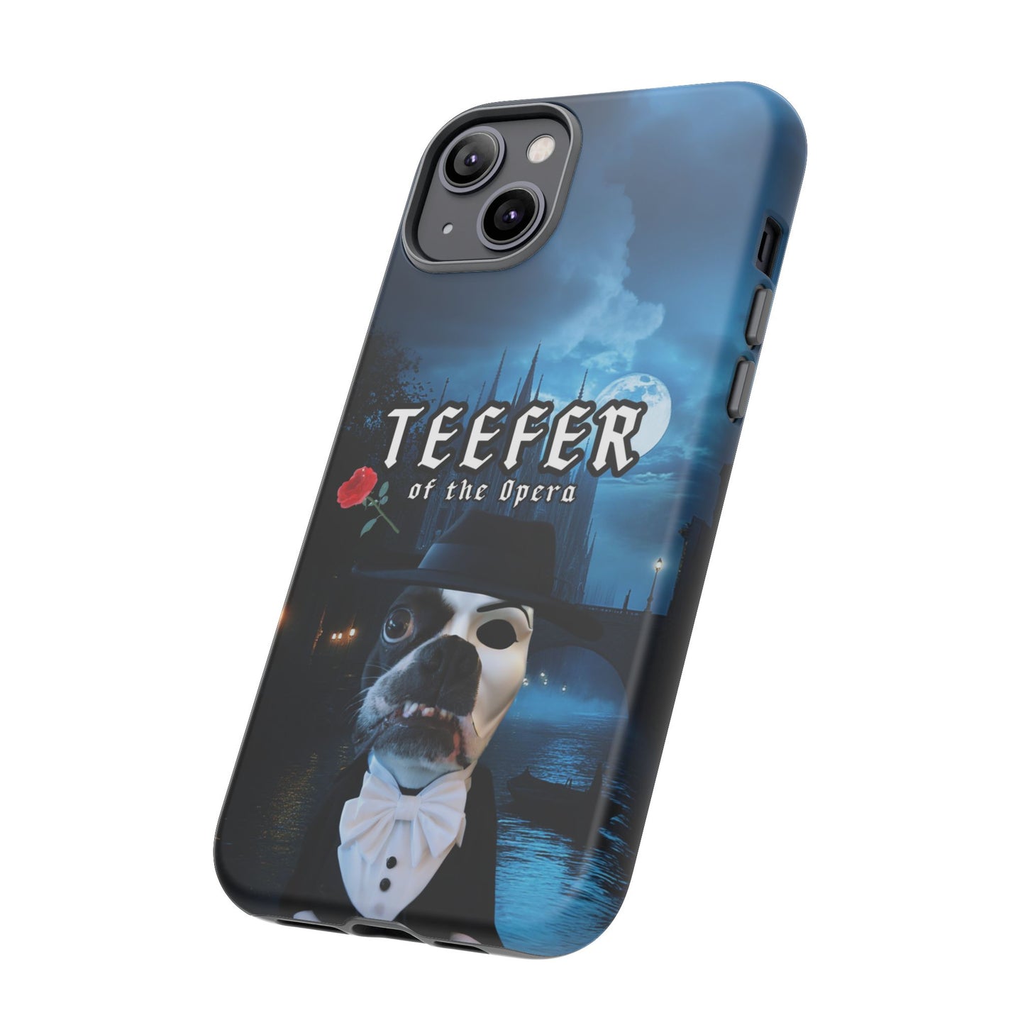 Teefer of the Opera Phone Case: Dramatic Elegance