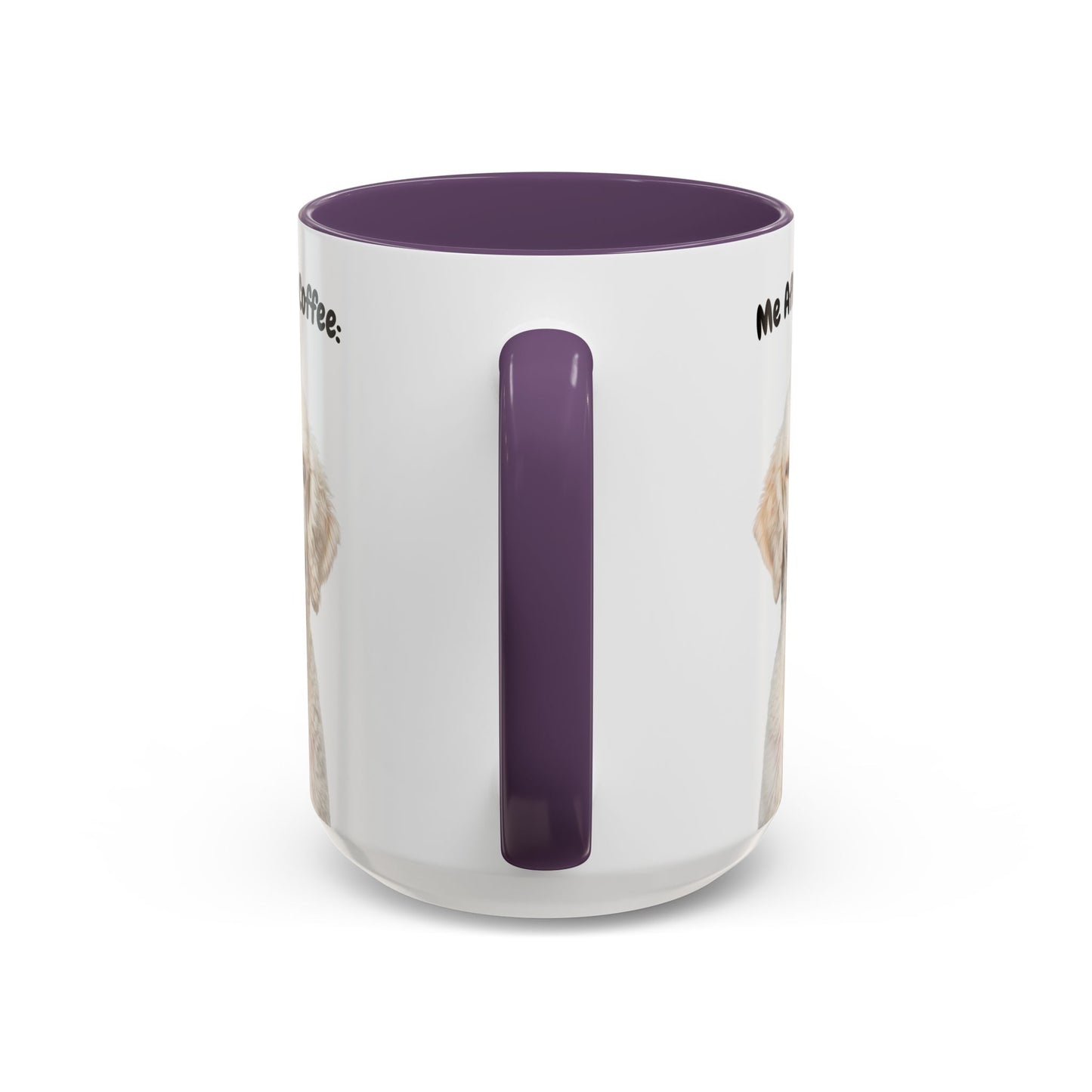 Funny Poodle Coffee Mug – Me Before Coffee / Me After Coffee – Cute Poodle Teeth Design – Teefers Original