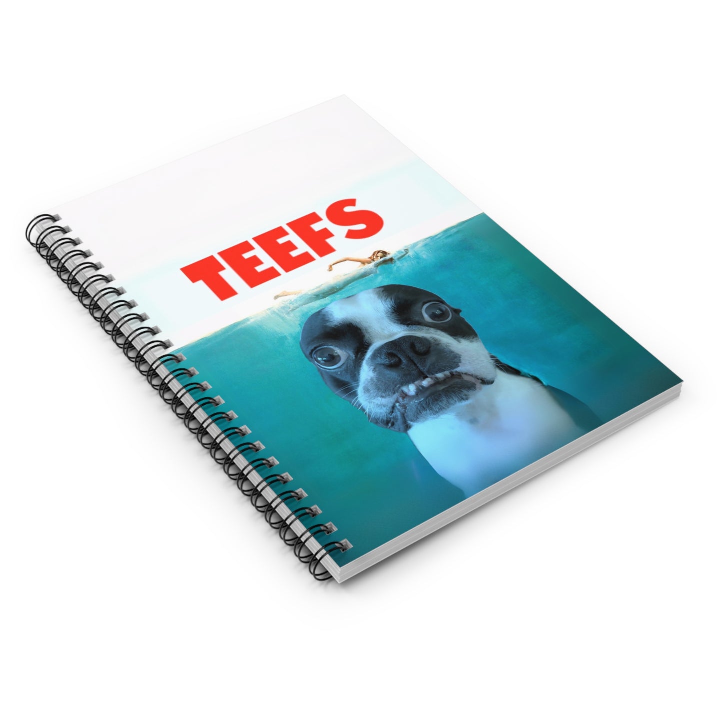 Teefs Notebook: Shark Tales Scribbler