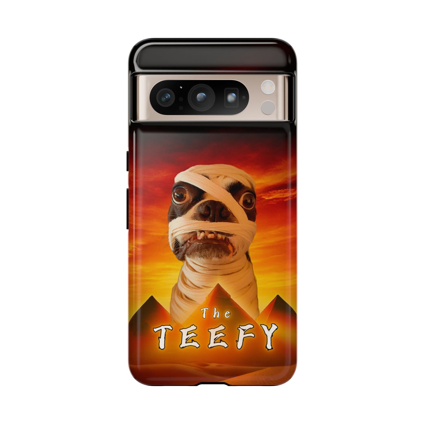 The Teefy Phone Case: Perfect for Teef and Classic Horror Enthusiasts