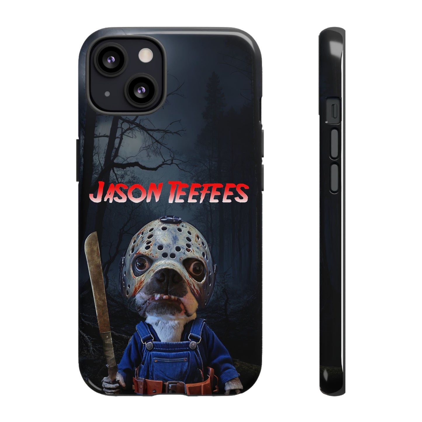Masked Mischief: Jason Teefees Phone Case