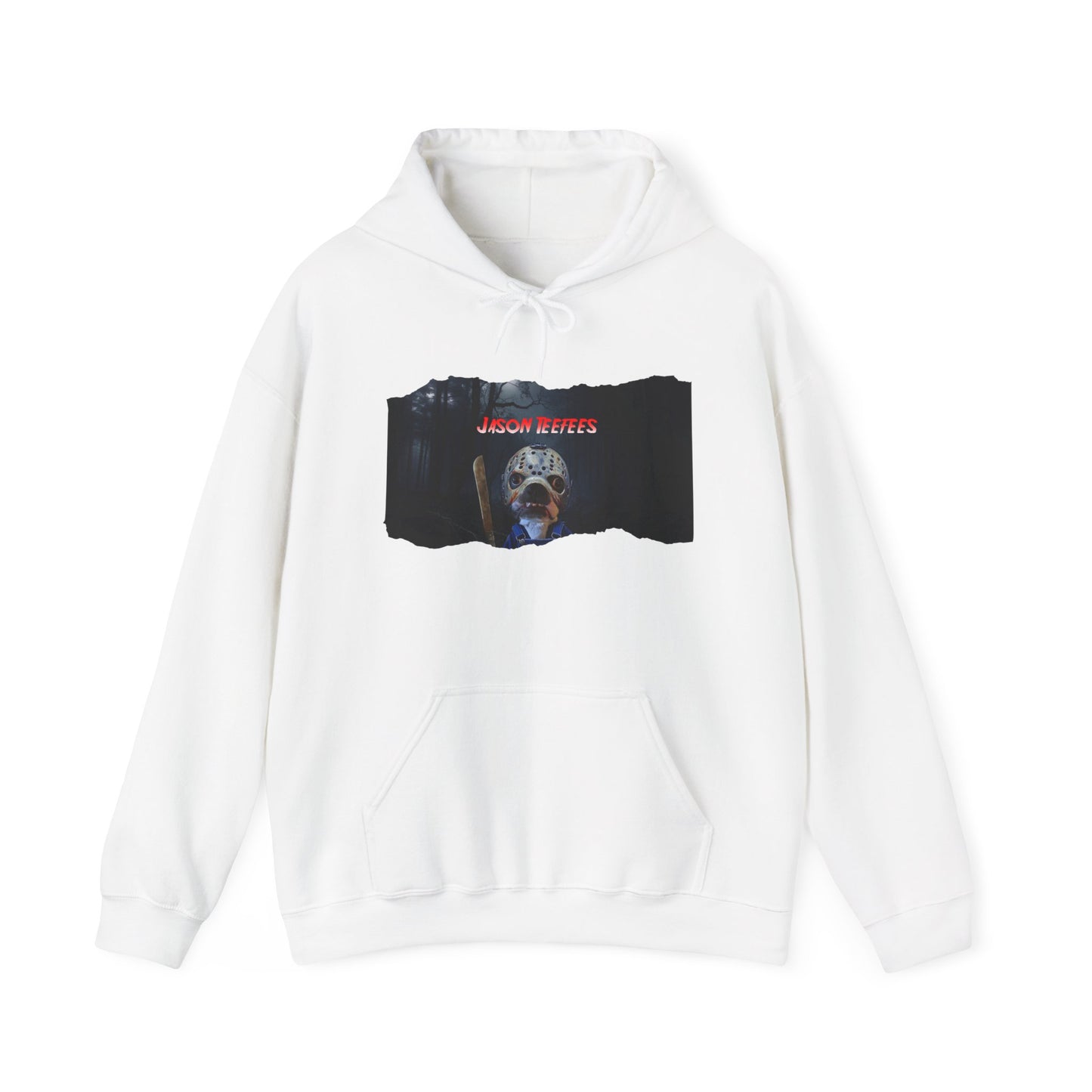 Jason Teefees Unisex Pullover Hoodie: Camp Crystal Comfort