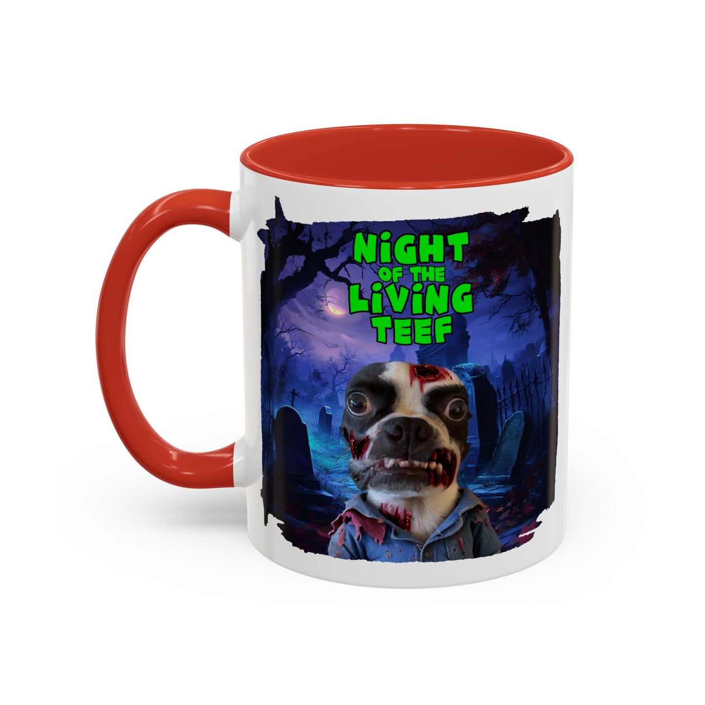 Night of the Living Teef Accent Mug: Zombie Sips