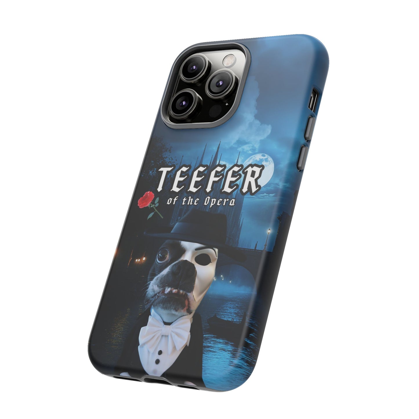 Teefer of the Opera Phone Case: Dramatic Elegance