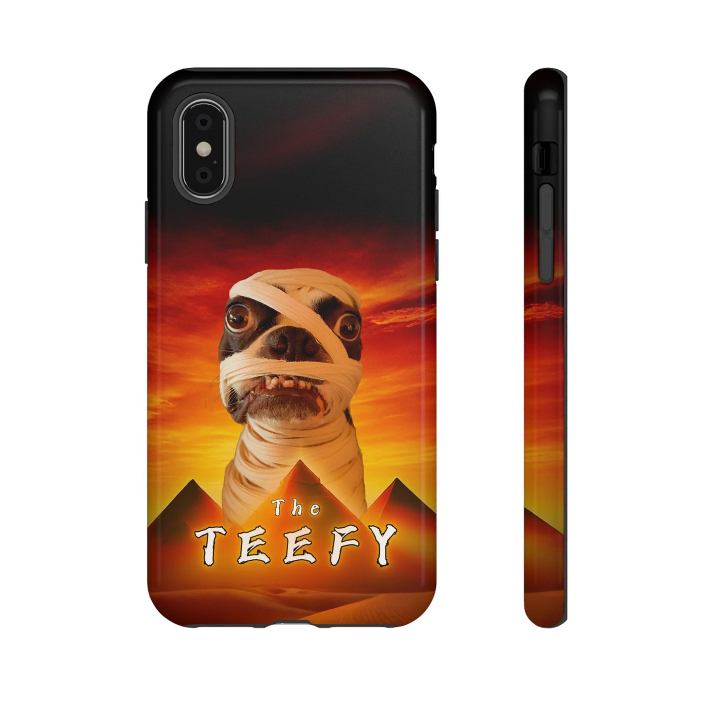 The Teefy Phone Case: Perfect for Teef and Classic Horror Enthusiasts