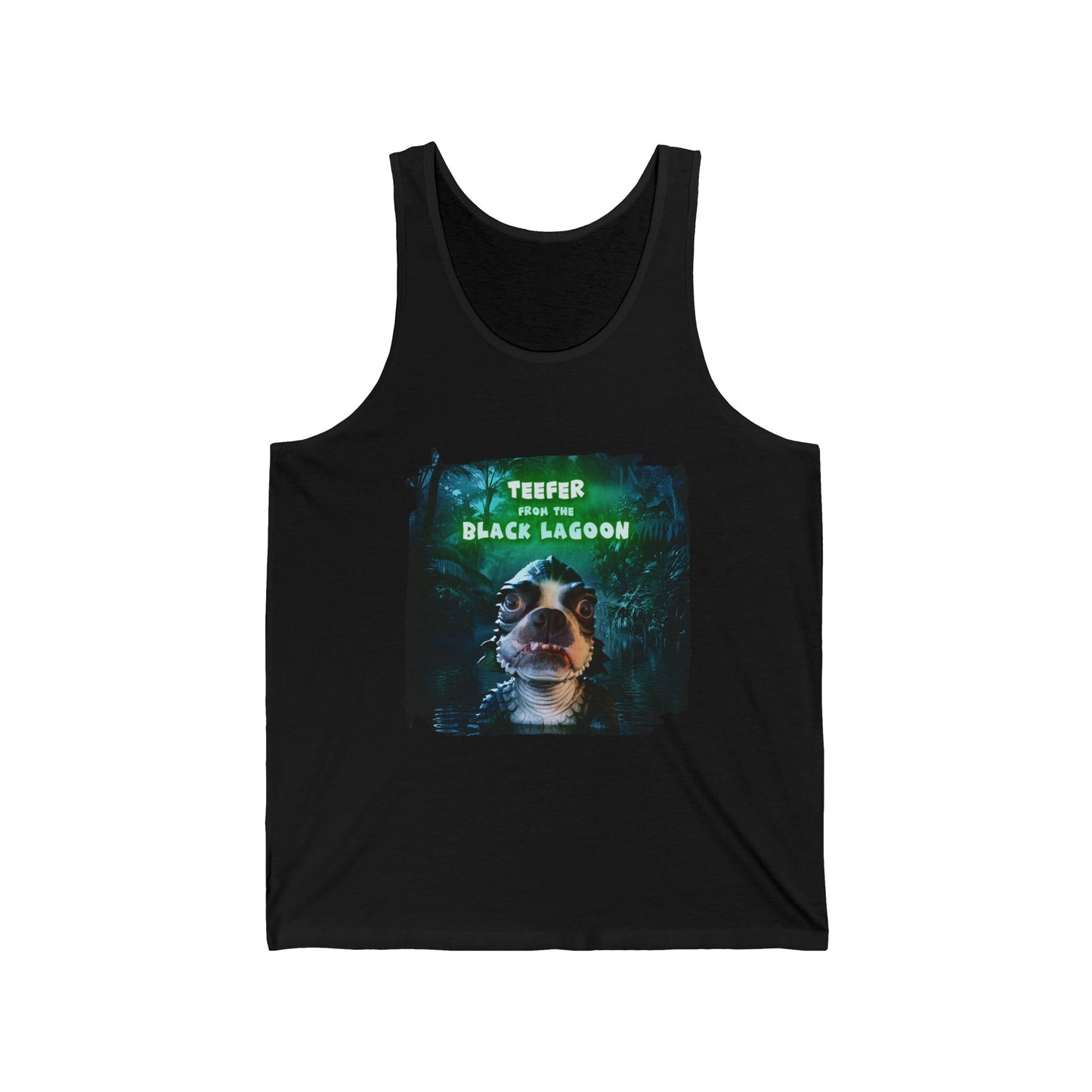 Teefer from the Black Lagoon Unisex Tank Top: Lagoon Explorer