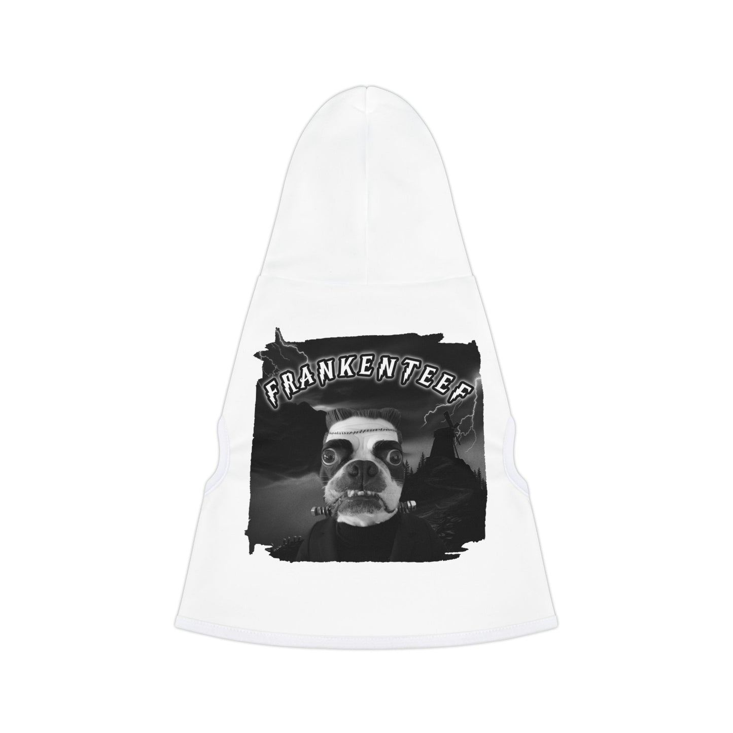 Frankenteef Pet Hoodie: Cozy Monster Cuddles