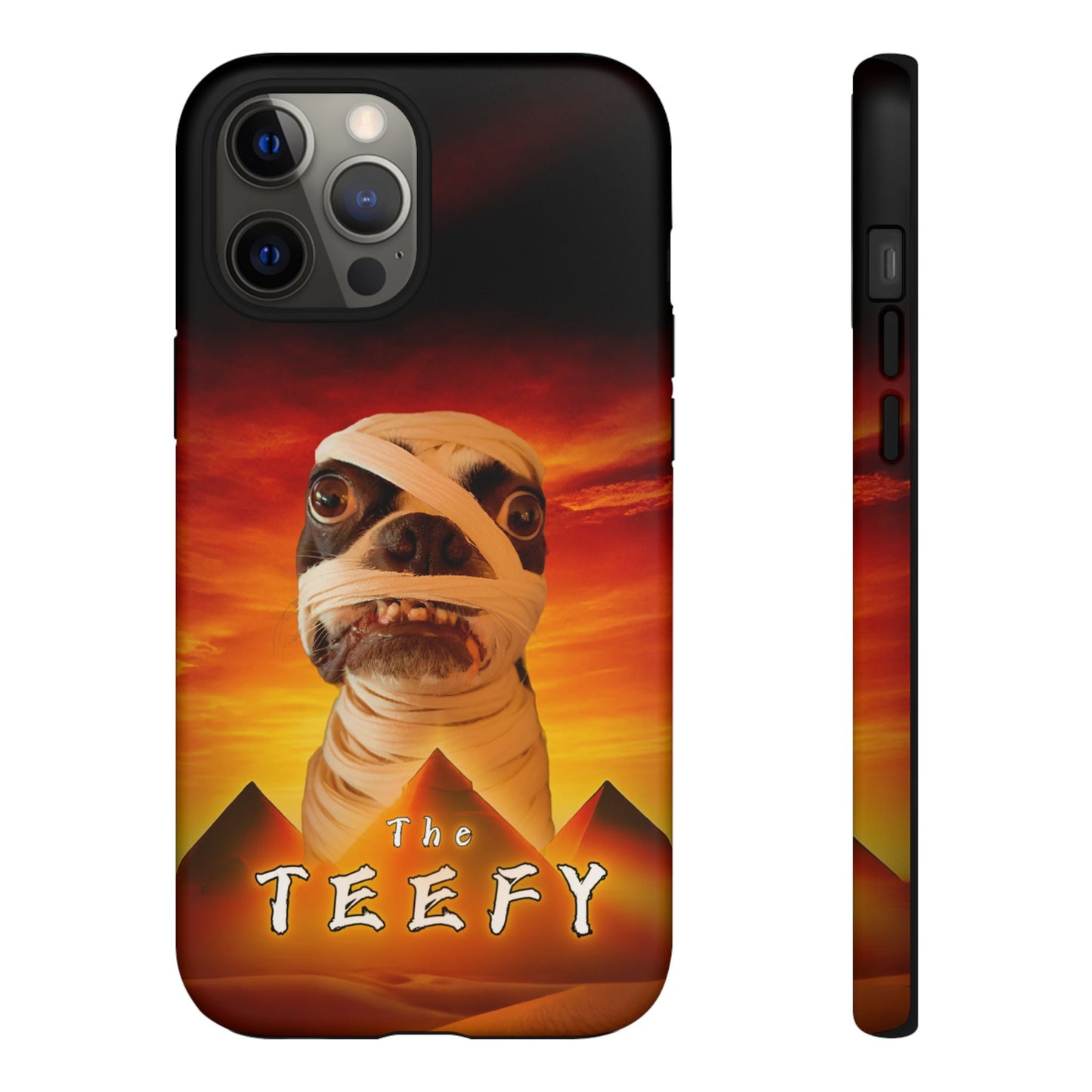 The Teefy Phone Case: Perfect for Teef and Classic Horror Enthusiasts