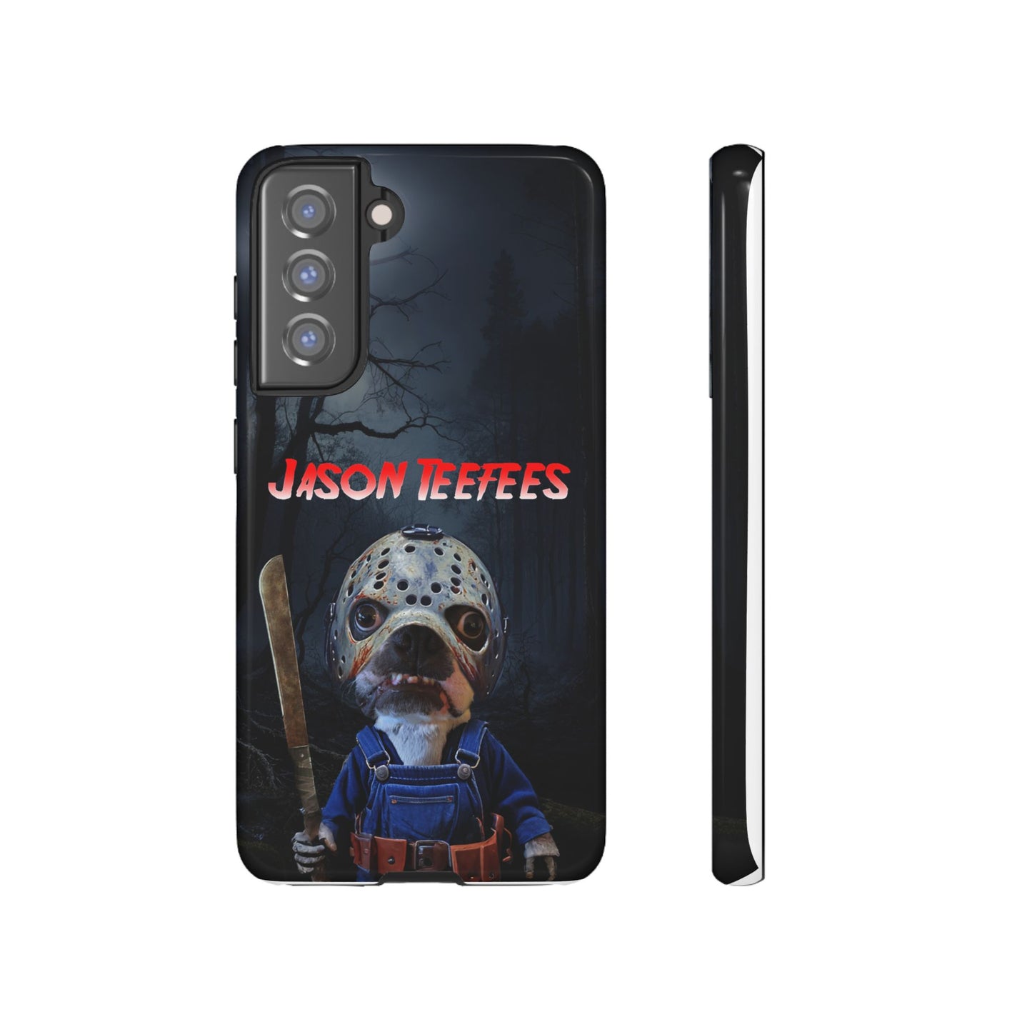 Masked Mischief: Jason Teefees Phone Case