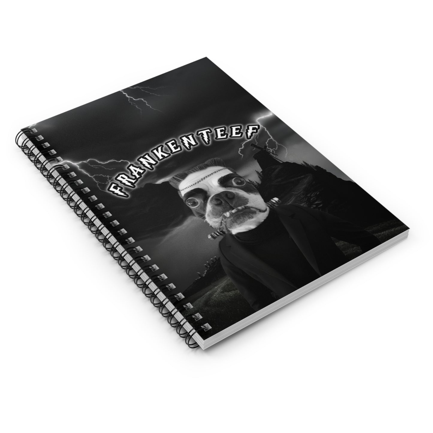 Frankenteef's Lab Notes: The Quirky Monster Notebook